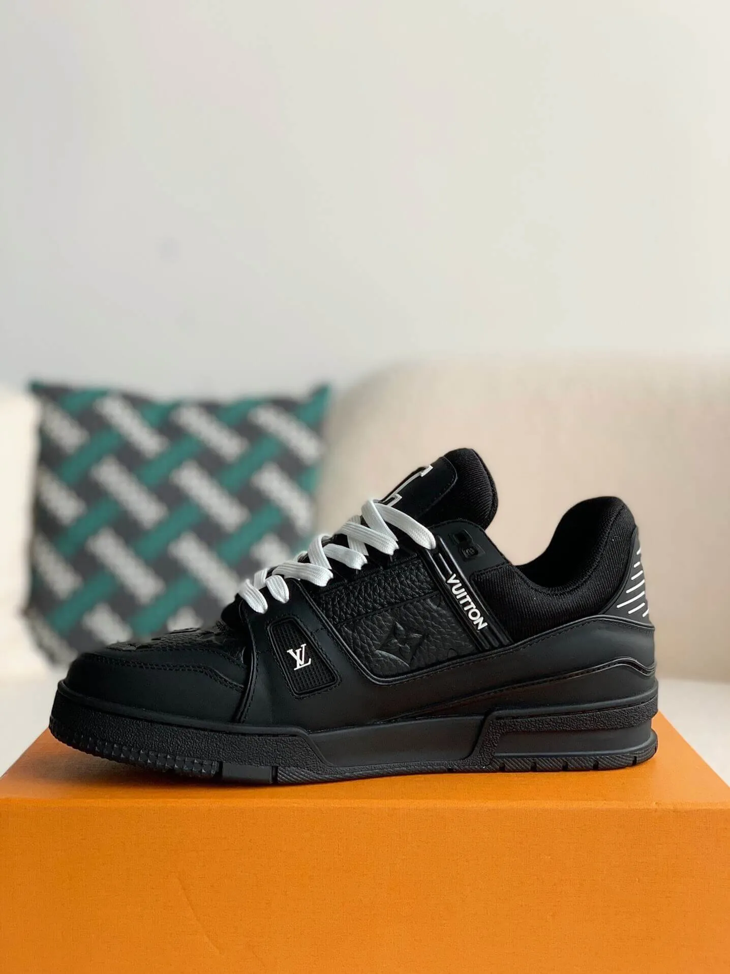 Louis Vuitton LV Trainer All Black Sneaker