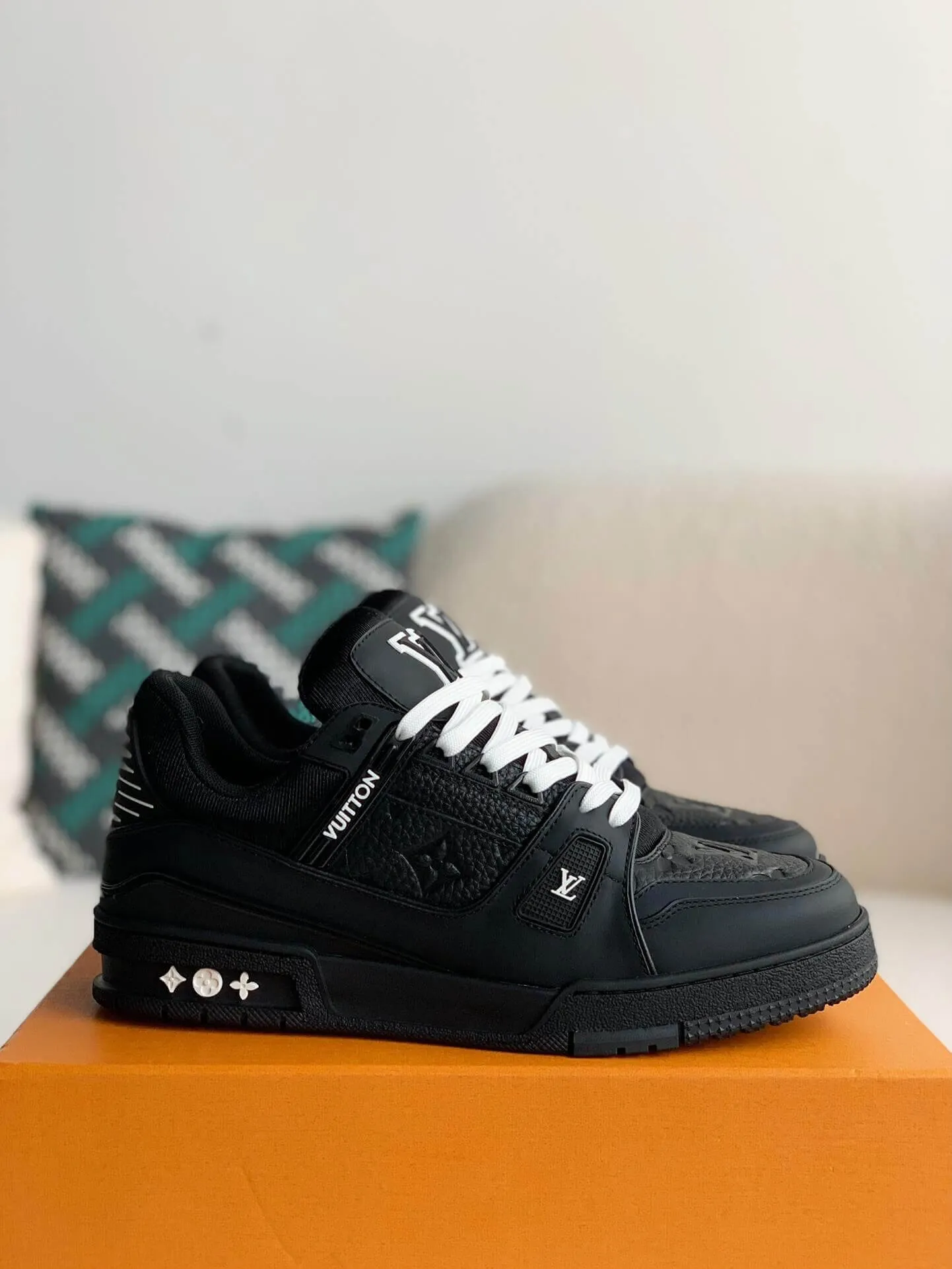 Louis Vuitton LV Trainer All Black Sneaker