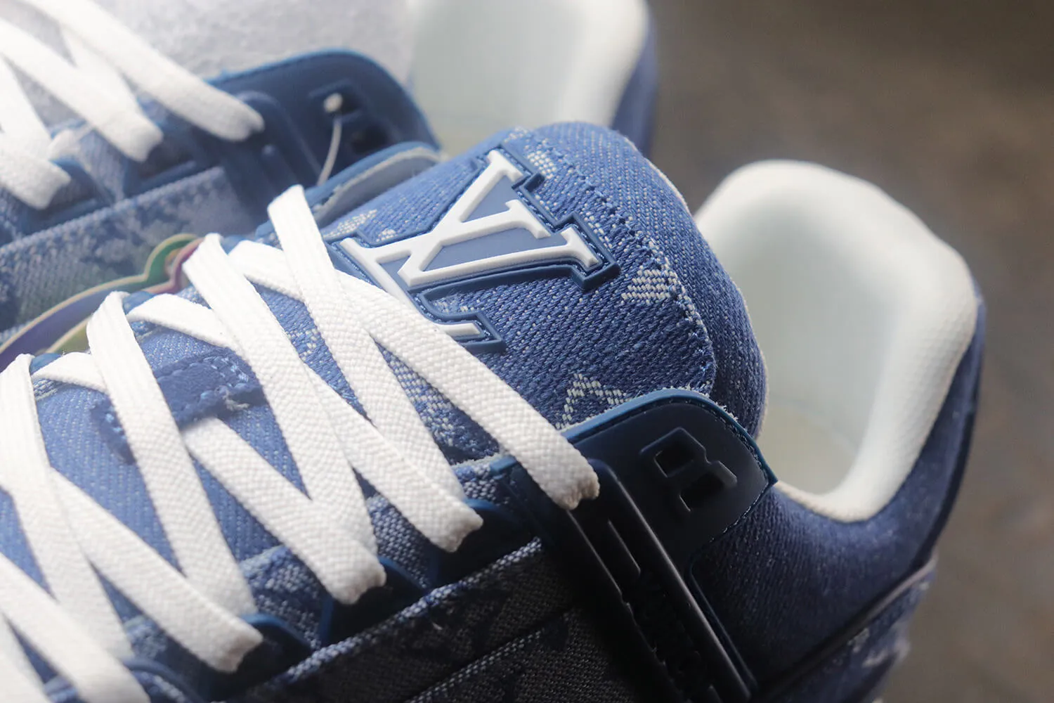 Louis Vuitton LV Trainer Denim Blue