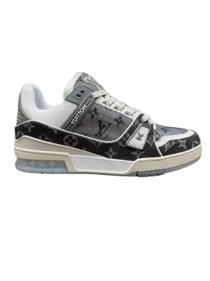 Louis Vuitton LV Trainer Denim - Grey (Unused)
