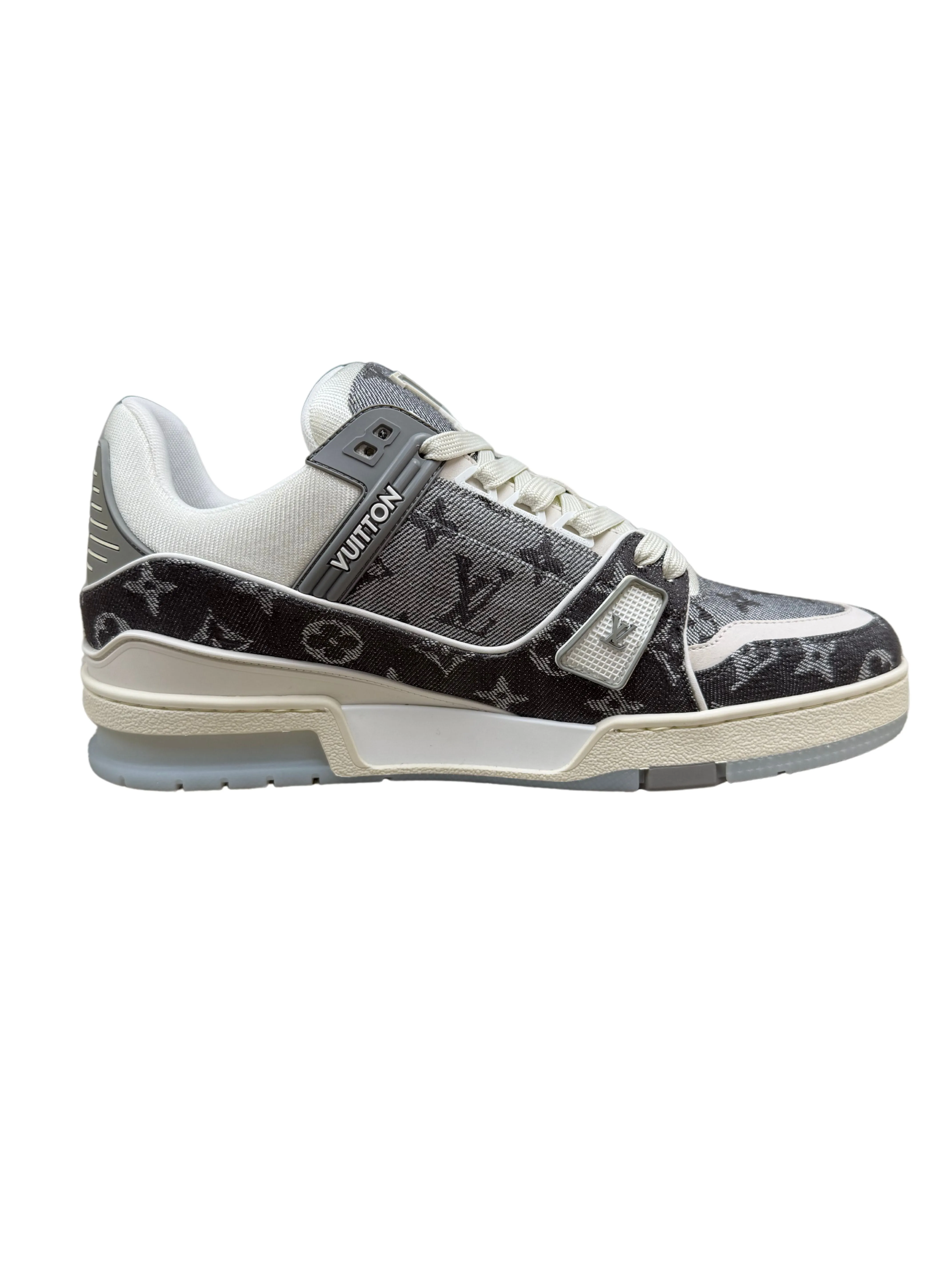 Louis Vuitton LV Trainer Denim - Grey (Unused)