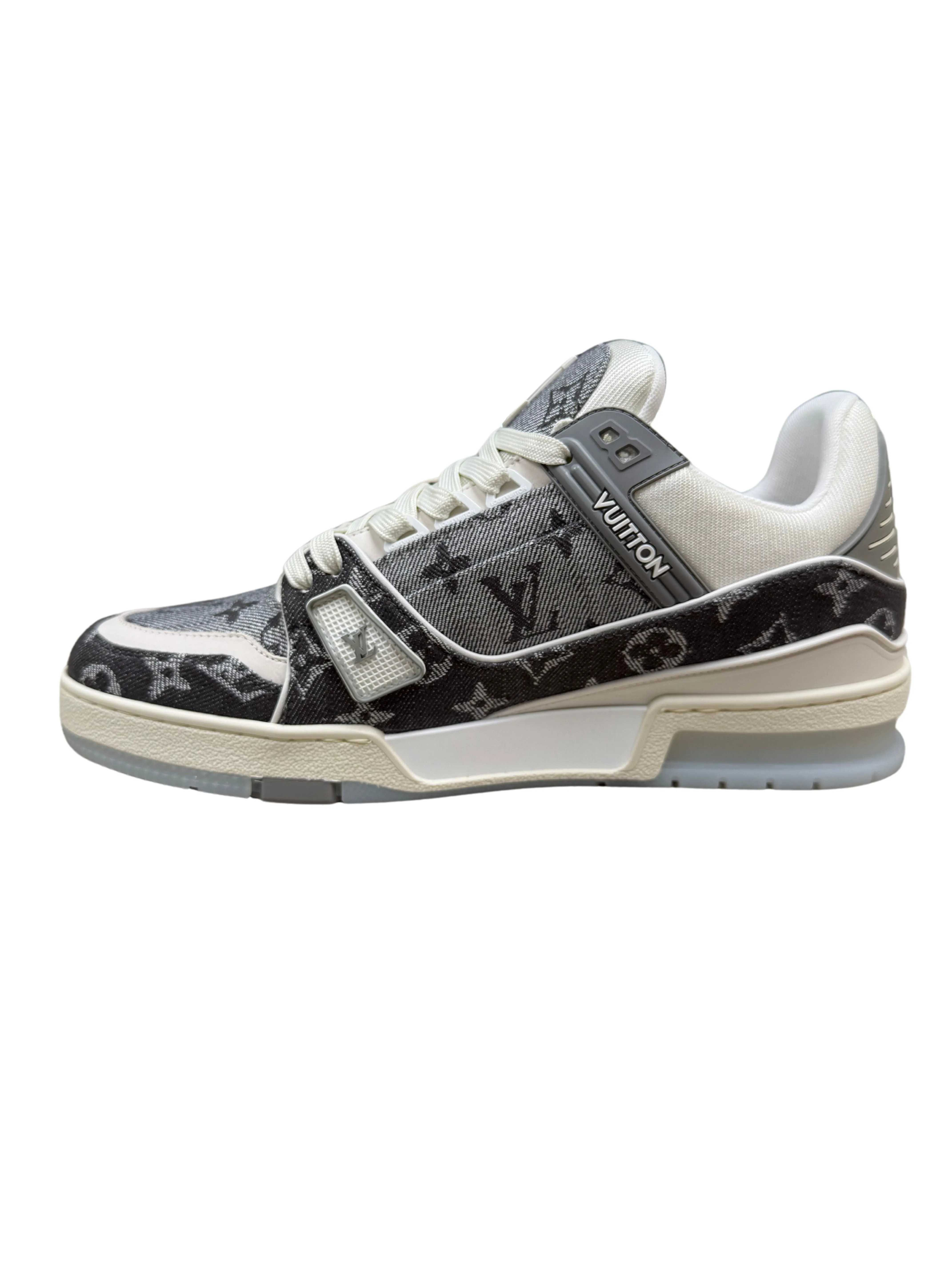 Louis Vuitton LV Trainer Denim - Grey (Unused)