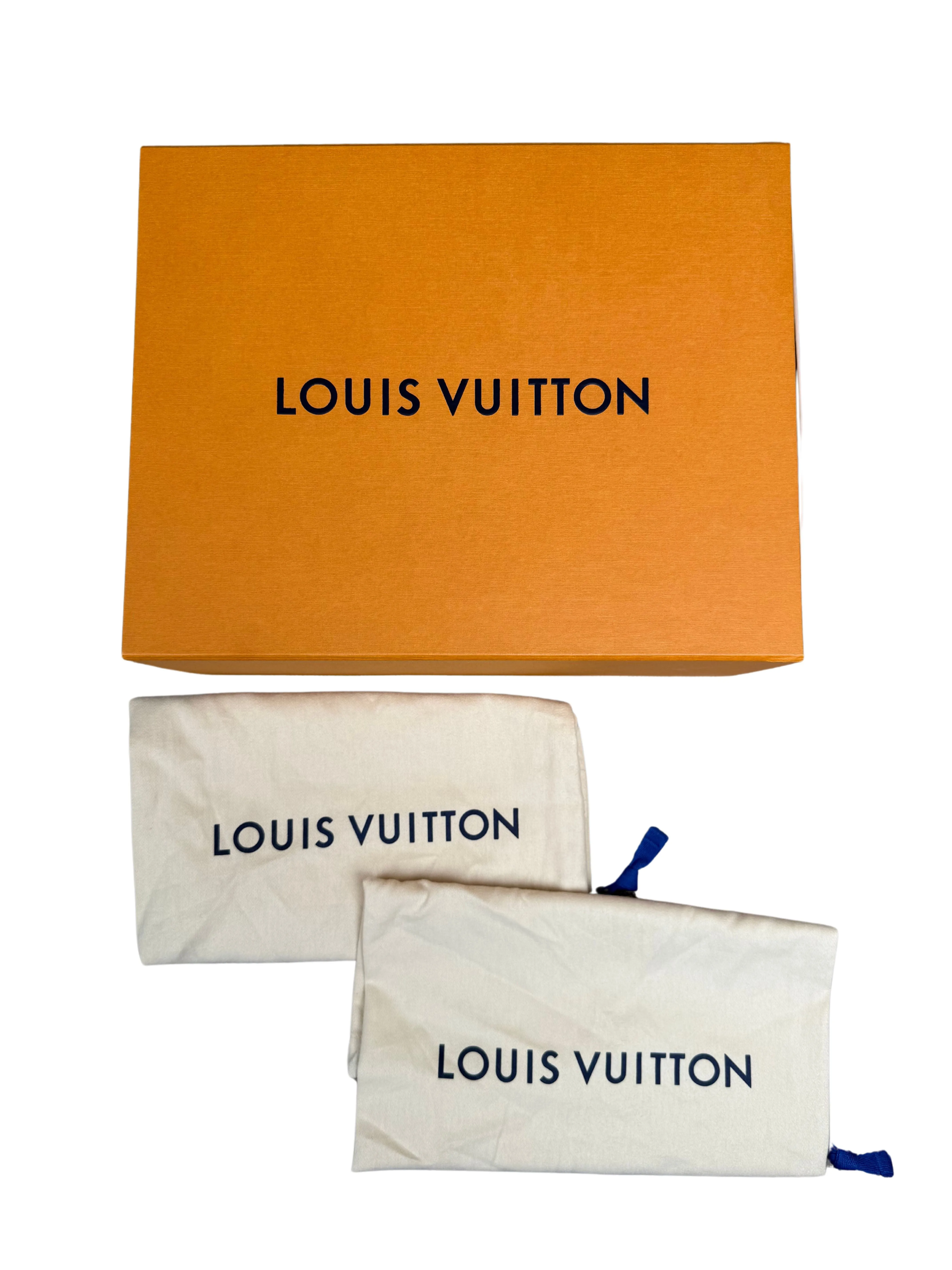 Louis Vuitton LV Trainer Denim - Grey (Unused)