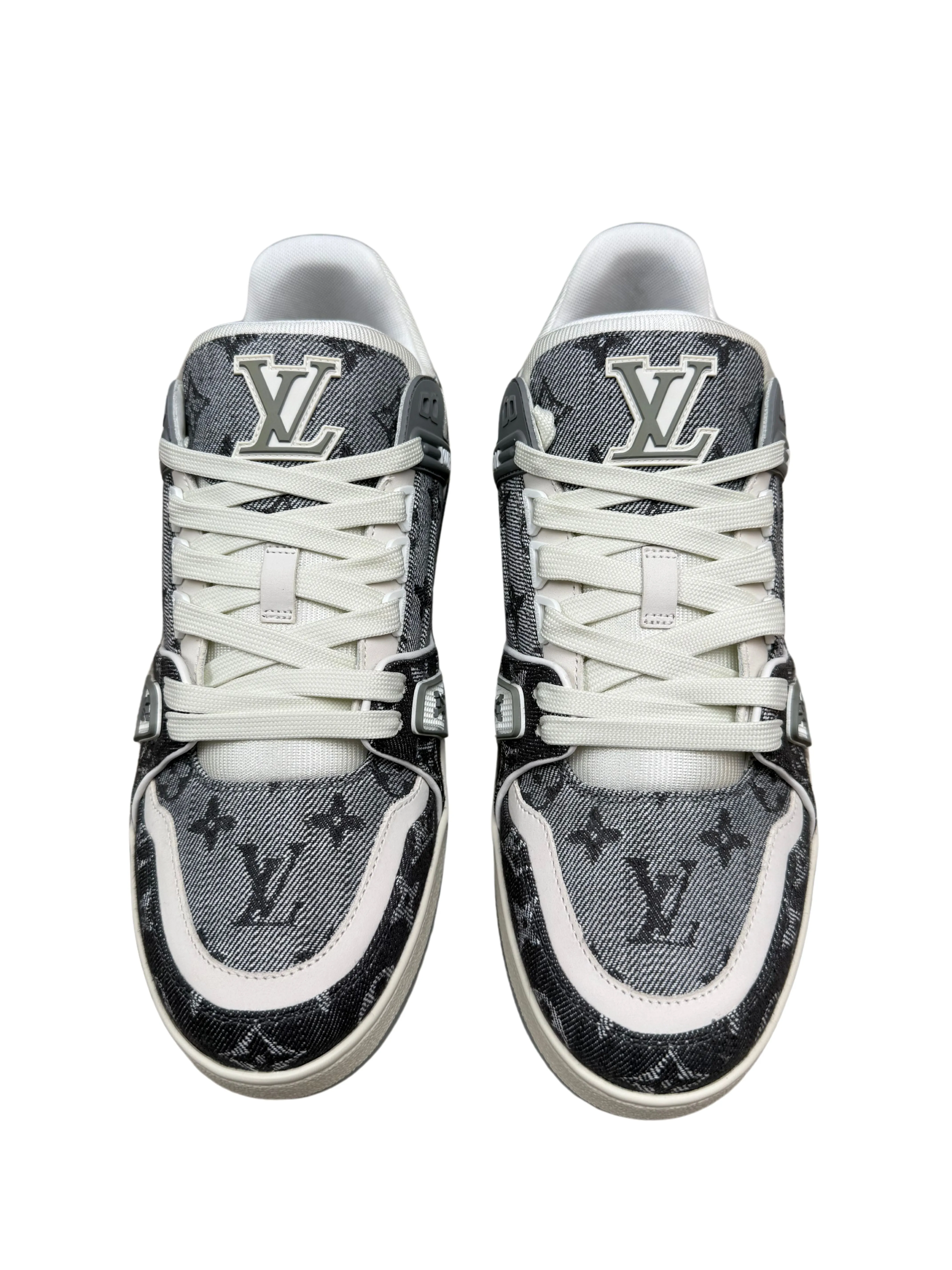 Louis Vuitton LV Trainer Denim - Grey (Unused)