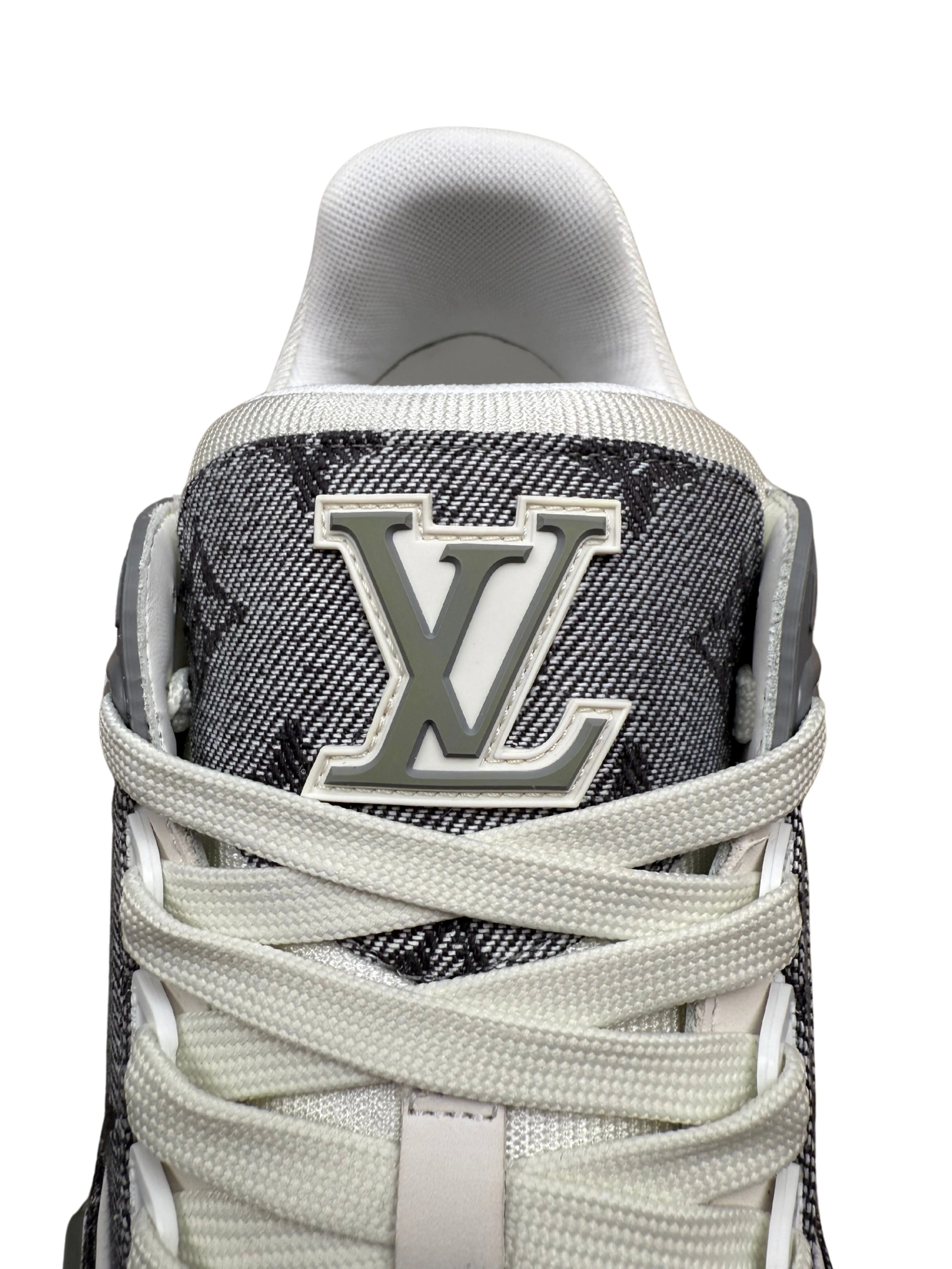 Louis Vuitton LV Trainer Denim - Grey (Unused)