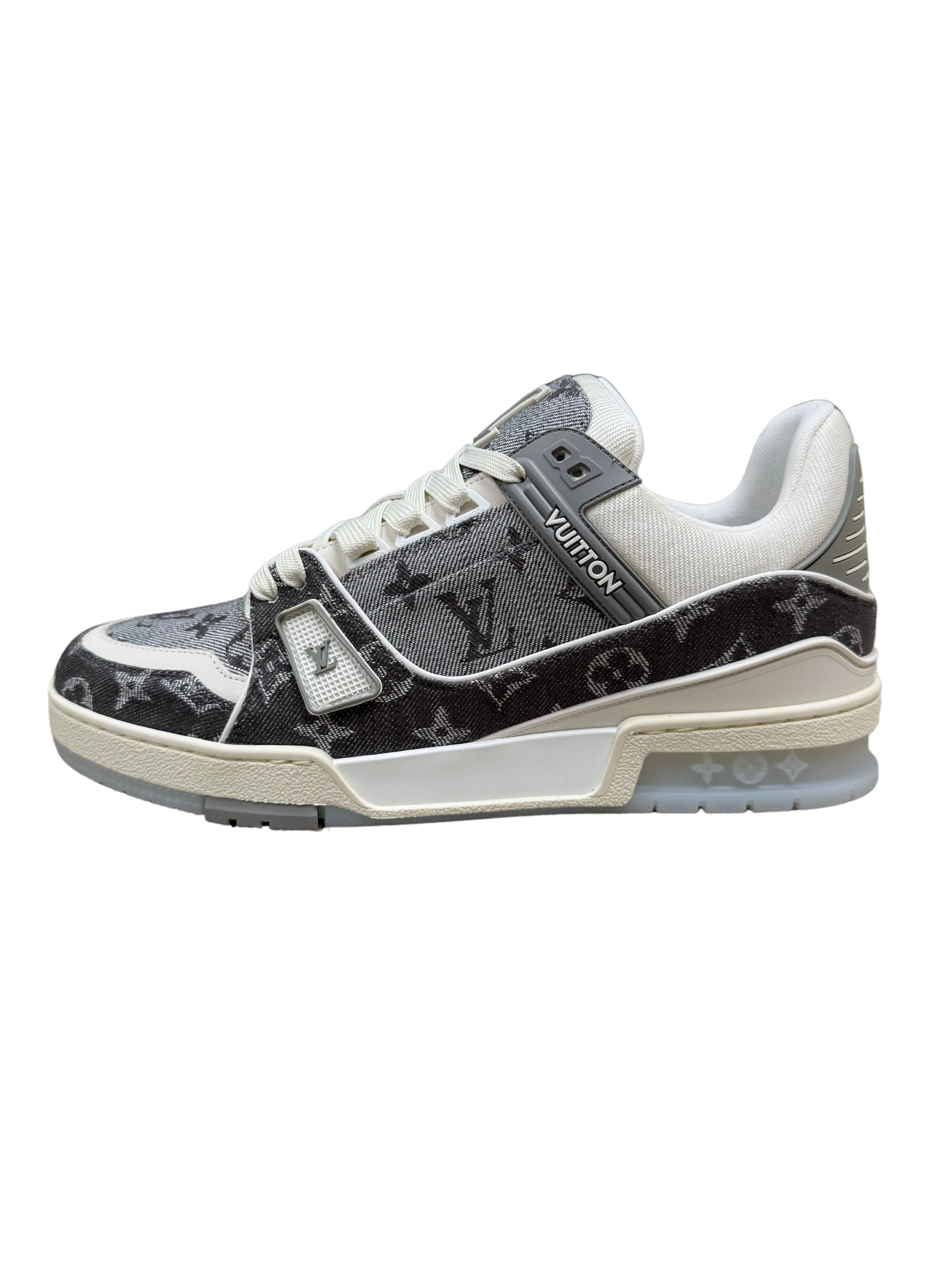 Louis Vuitton LV Trainer Denim - Grey (Unused)