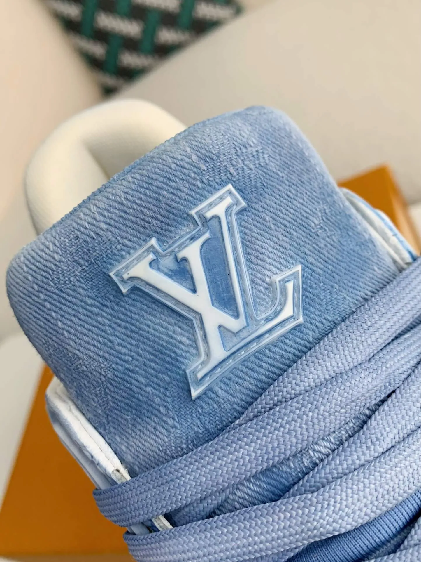 Louis Vuitton LV Trainer Monogram Denim Blue Sneaker