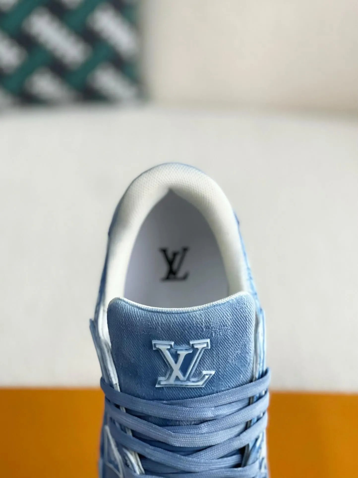 Louis Vuitton LV Trainer Monogram Denim Blue Sneaker