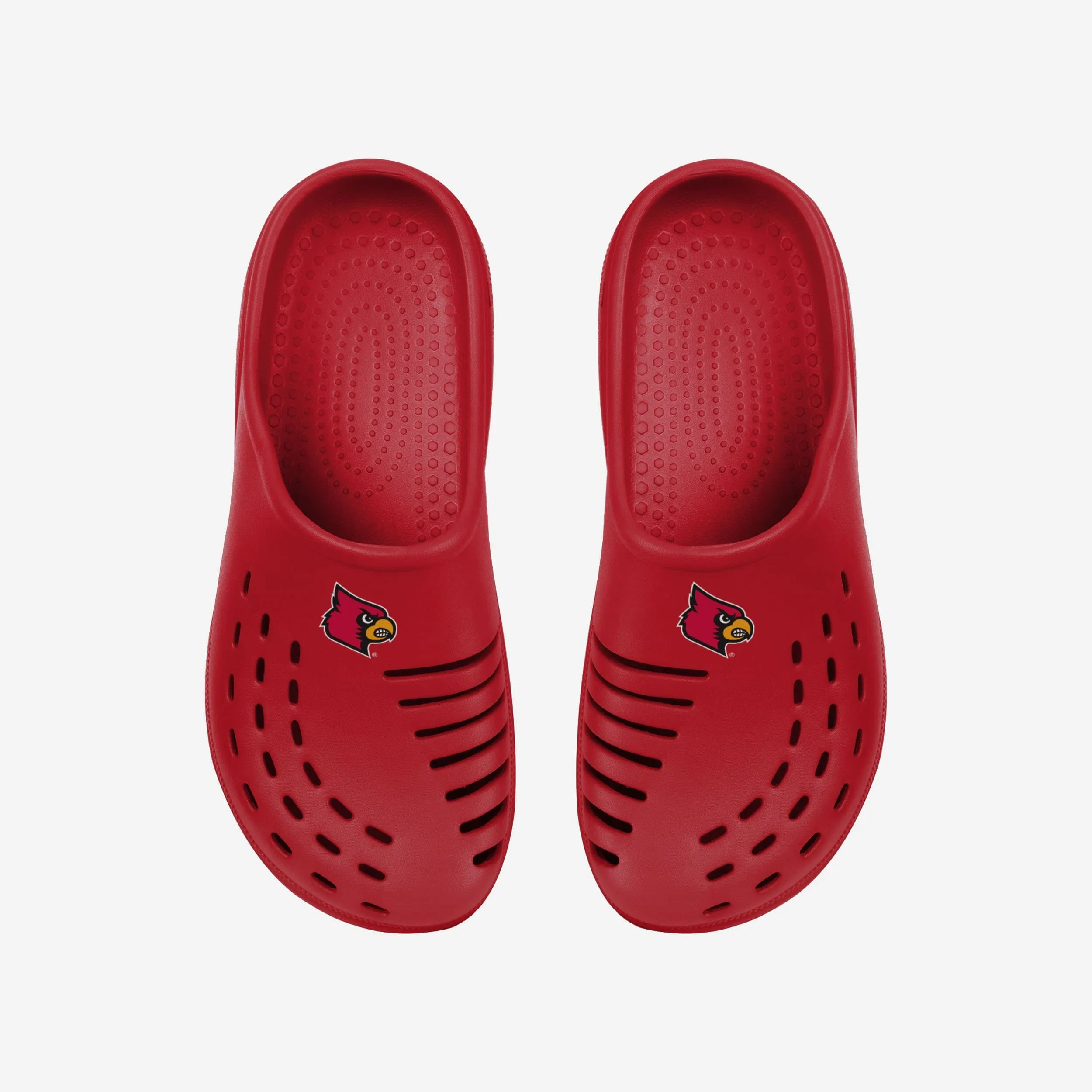 Louisville Cardinals Mens Solid Clog