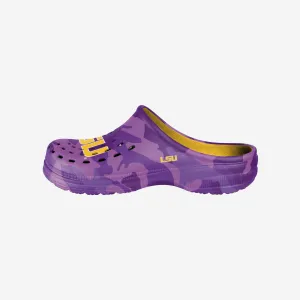 LSU Tigers Tonal Camo Clog