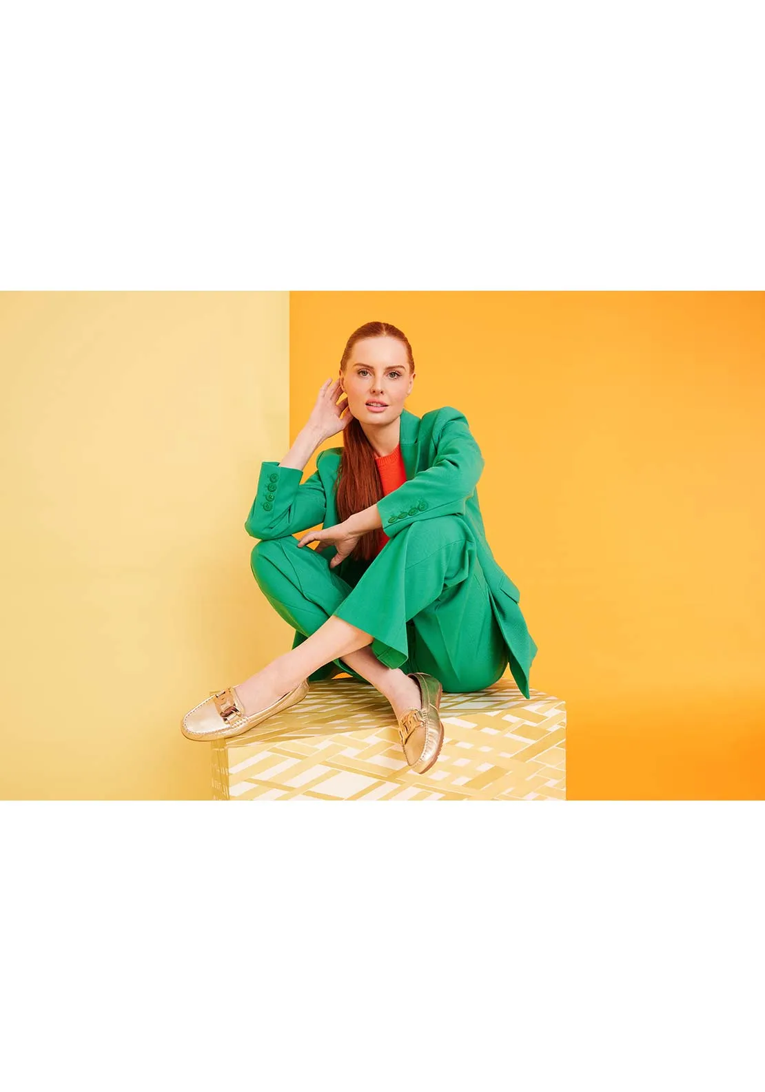 Martino Shoe - Gold