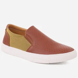Men "TALON" Lightweight Designer Perforated Casual Trainer Shoes