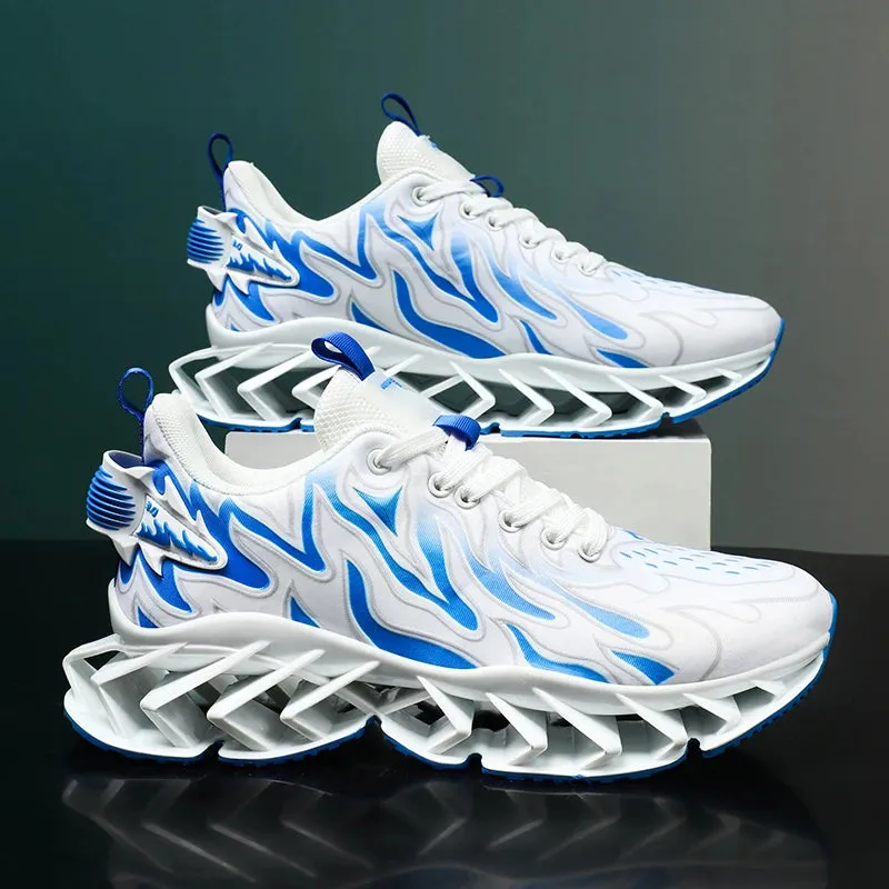 Men's Casual Tennis Shoes Luxury Trainer Race Breathable Shoes