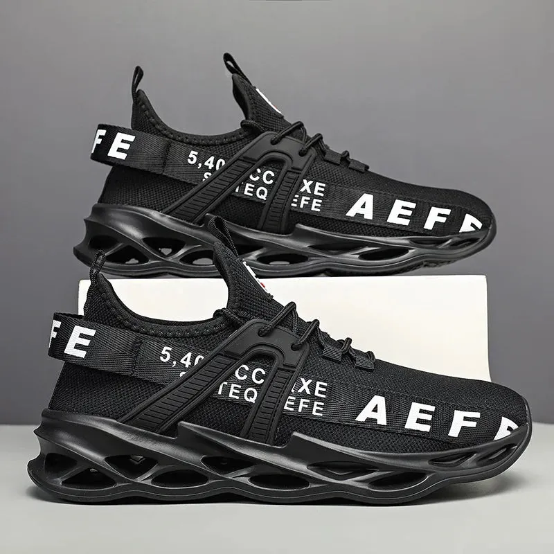 Men's Casual Tennis Shoes Luxury Trainer Race Breathable Shoes