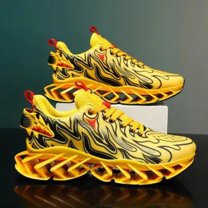 Men's Casual Tennis Shoes Luxury Trainer Race Breathable Shoes