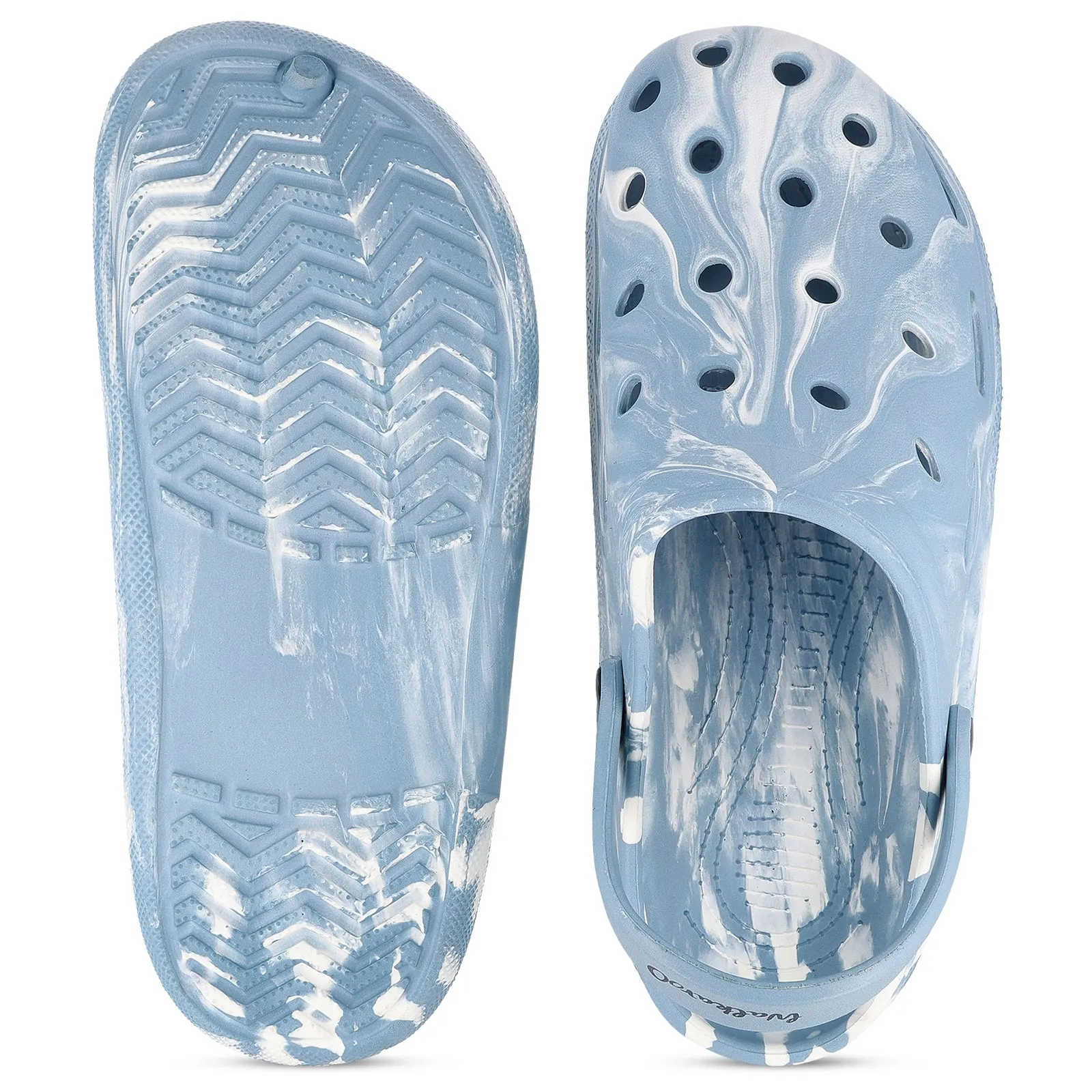 Men's Clogs  - WC4837 White Aqua