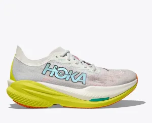 Mens Hoka Mach X 2- Frost/Citrus (1155119-FCT)