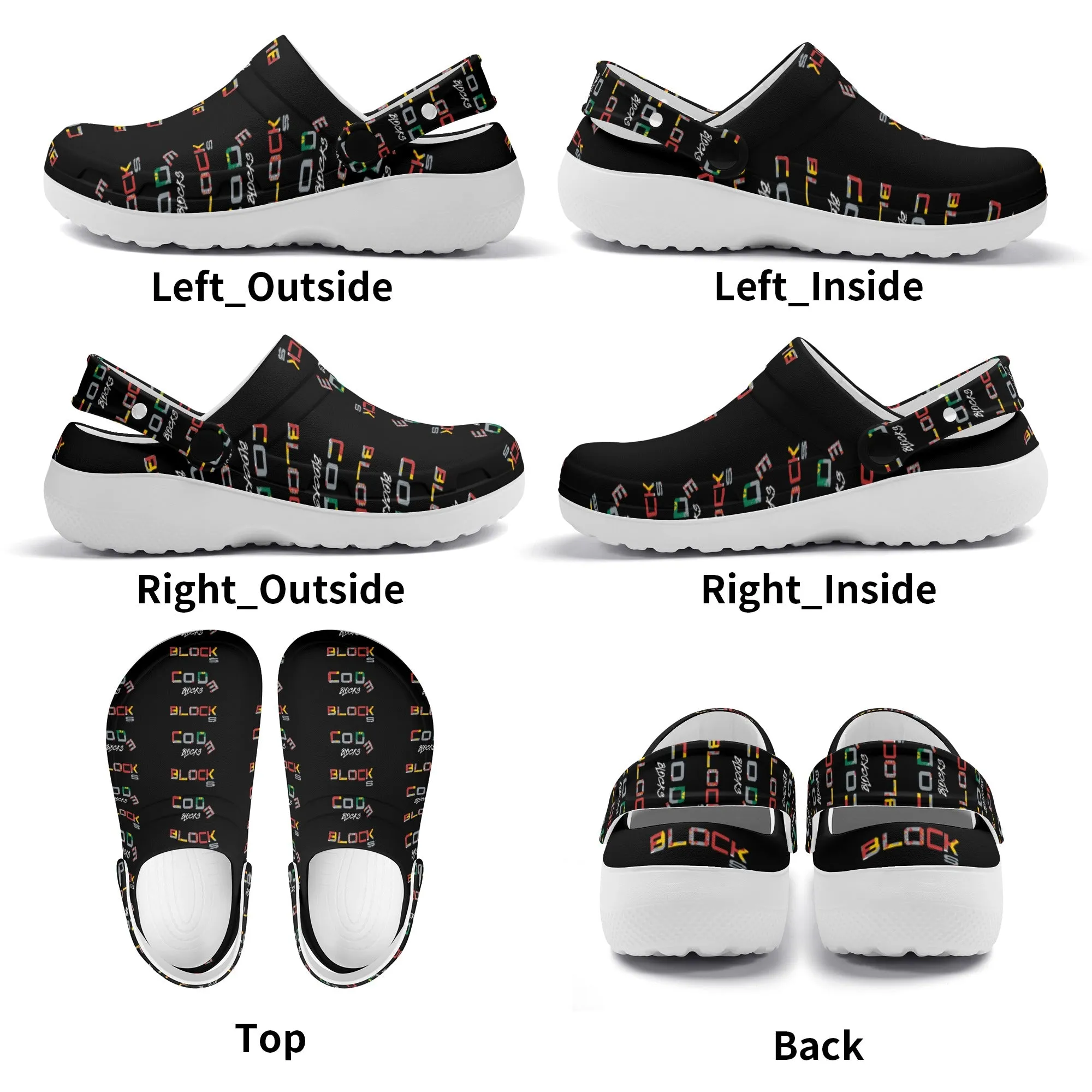 Mens Lightweight Nursing Slip On Clogs