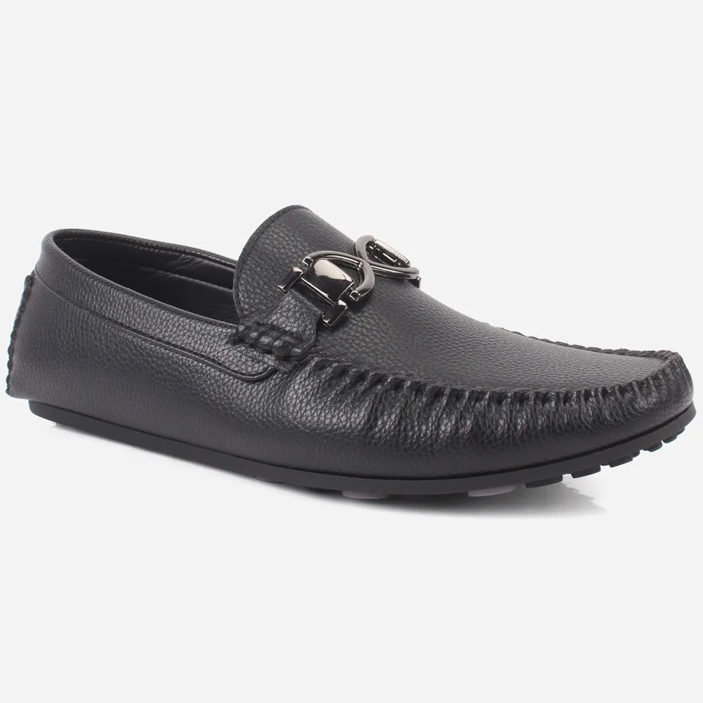 Mens "ADREEN"Backless Slip-ons Suede Moccasins