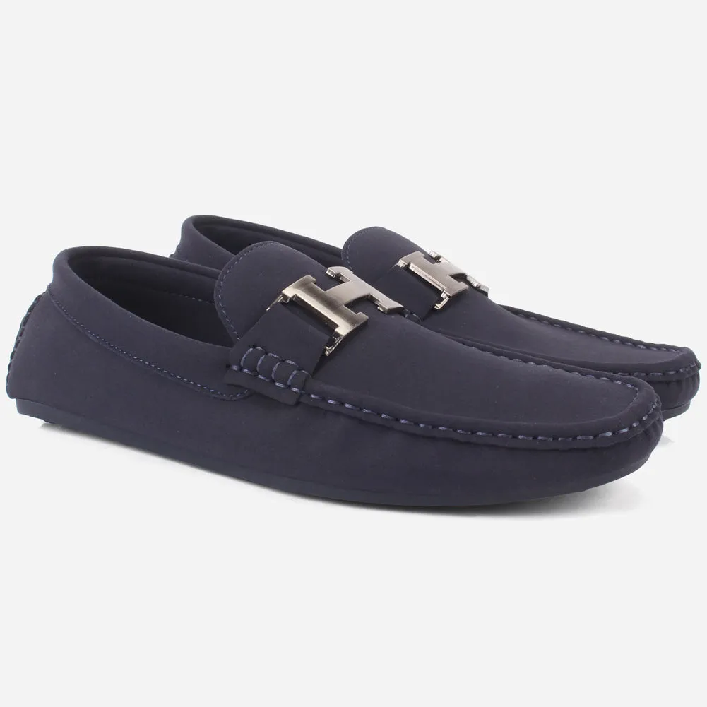 Mens "DOERIN" Suede Slip-on Casual Moccasins Shoes