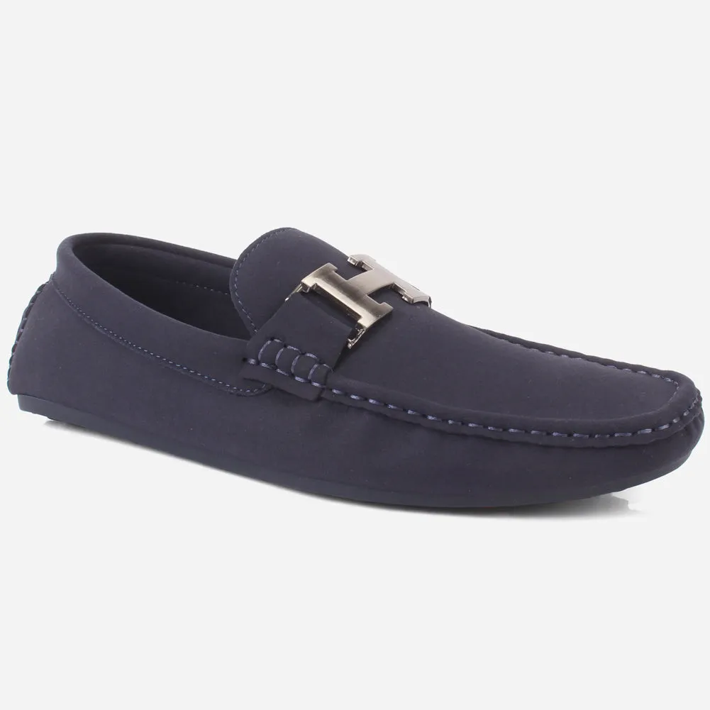 Mens "DOERIN" Suede Slip-on Casual Moccasins Shoes