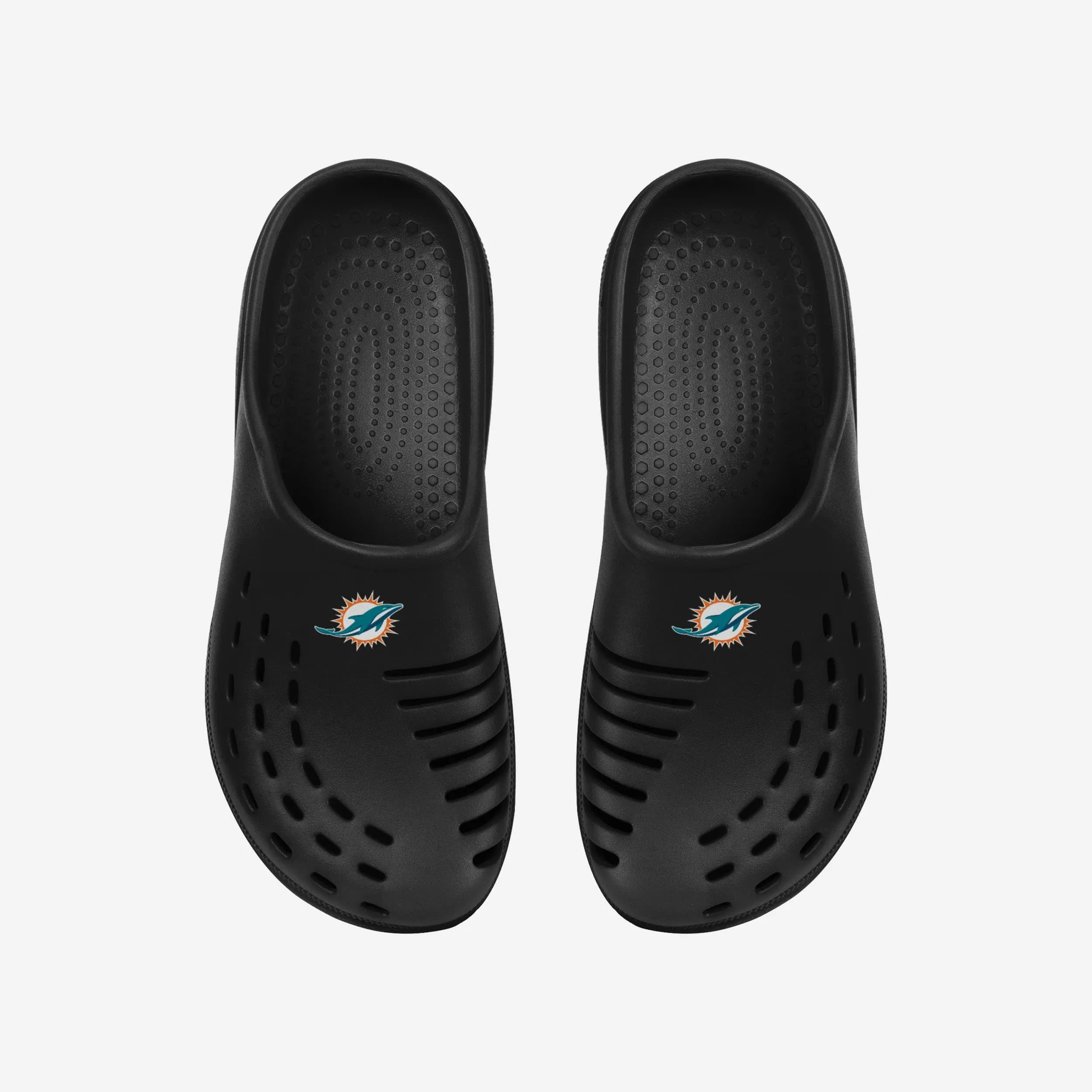 Miami Dolphins Womens Solid Clog