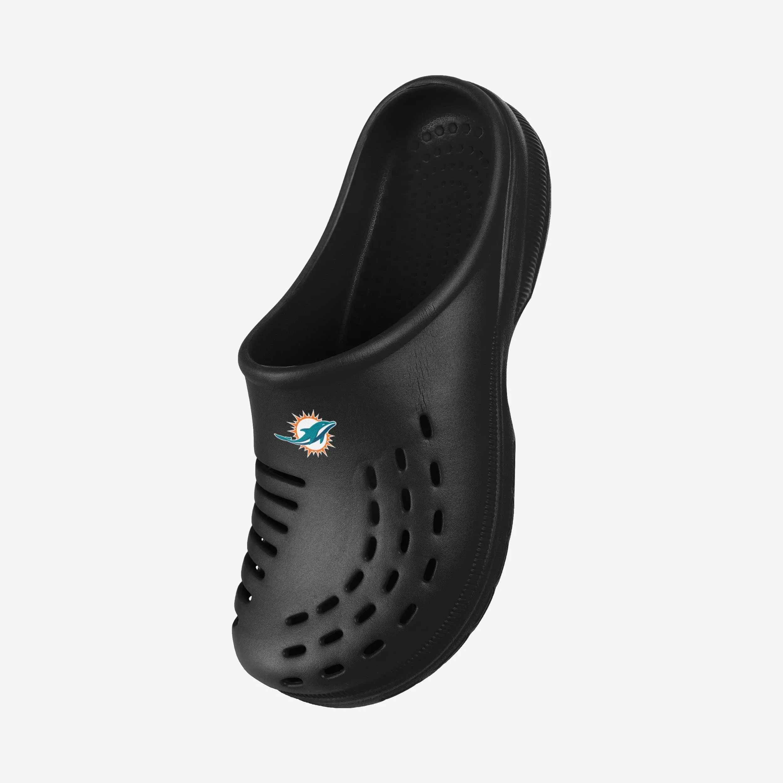 Miami Dolphins Womens Solid Clog