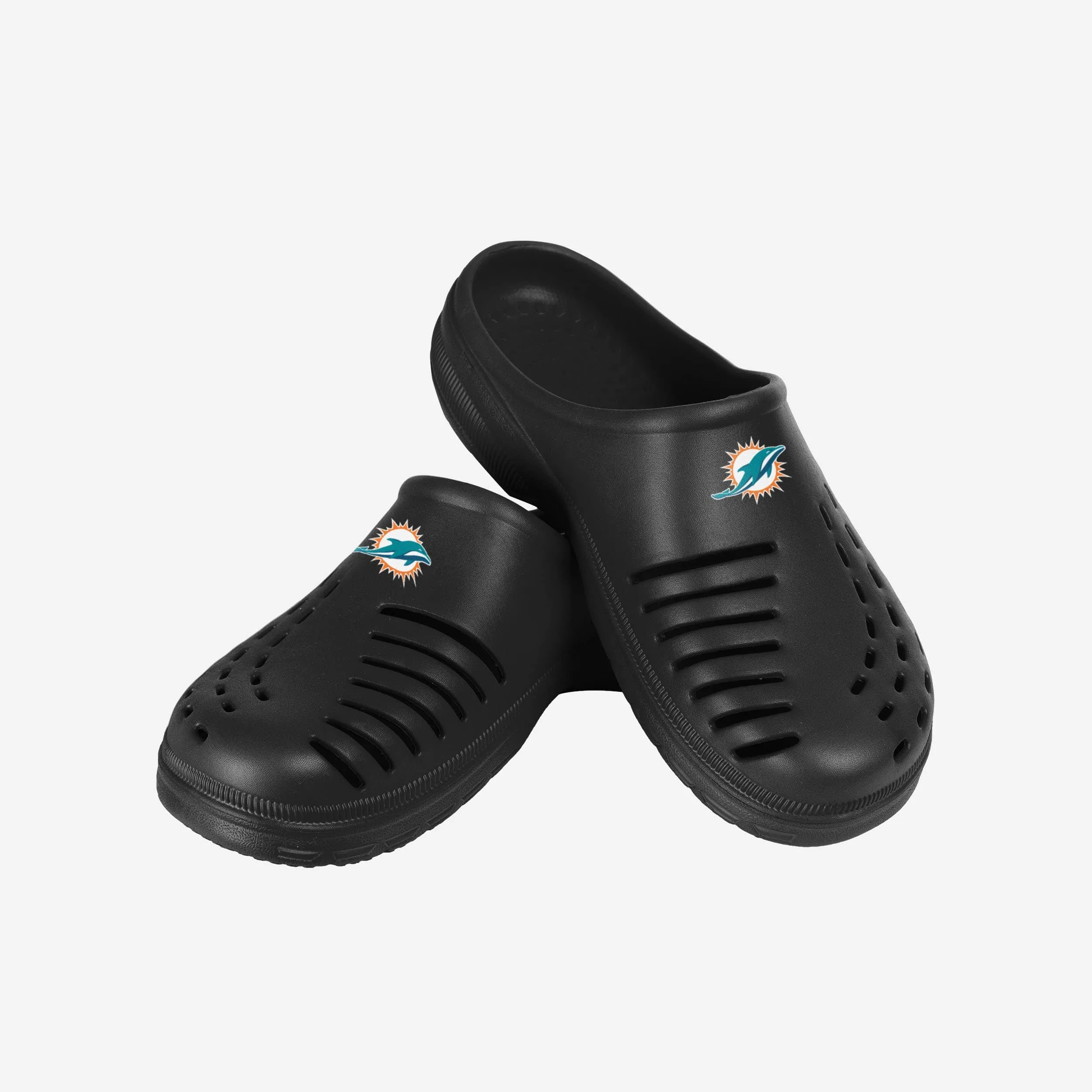 Miami Dolphins Womens Solid Clog