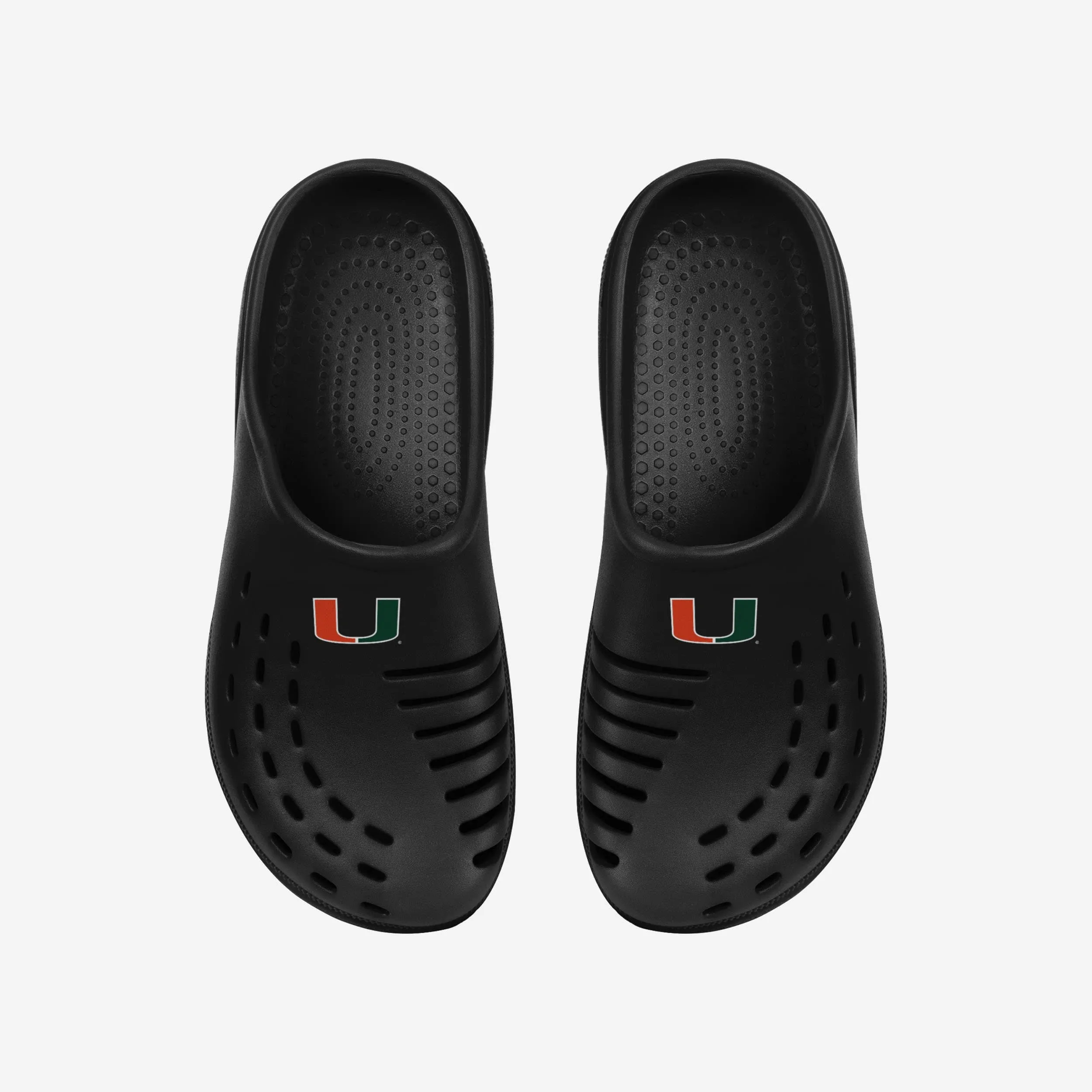 Miami Hurricanes Womens Solid Clog