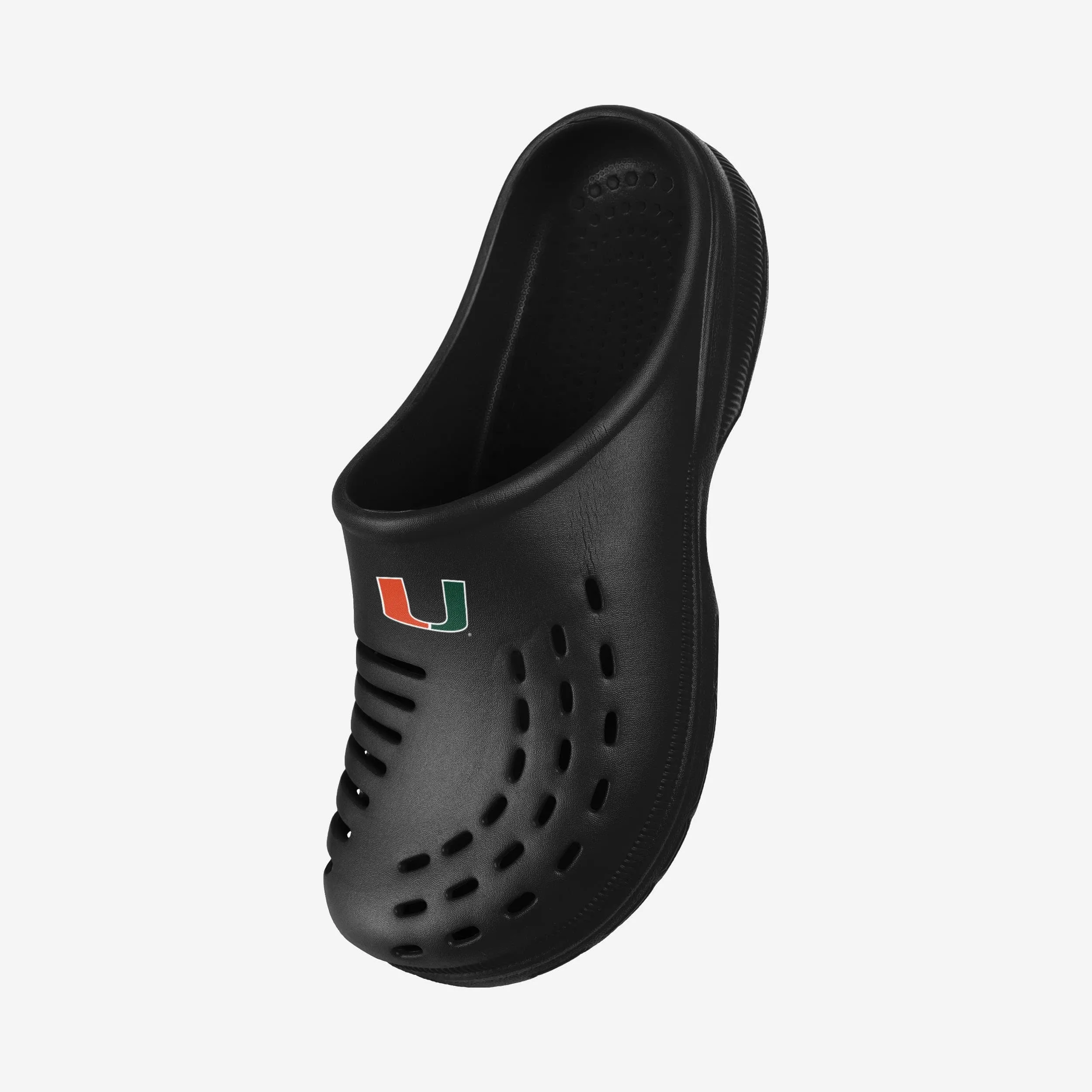 Miami Hurricanes Womens Solid Clog