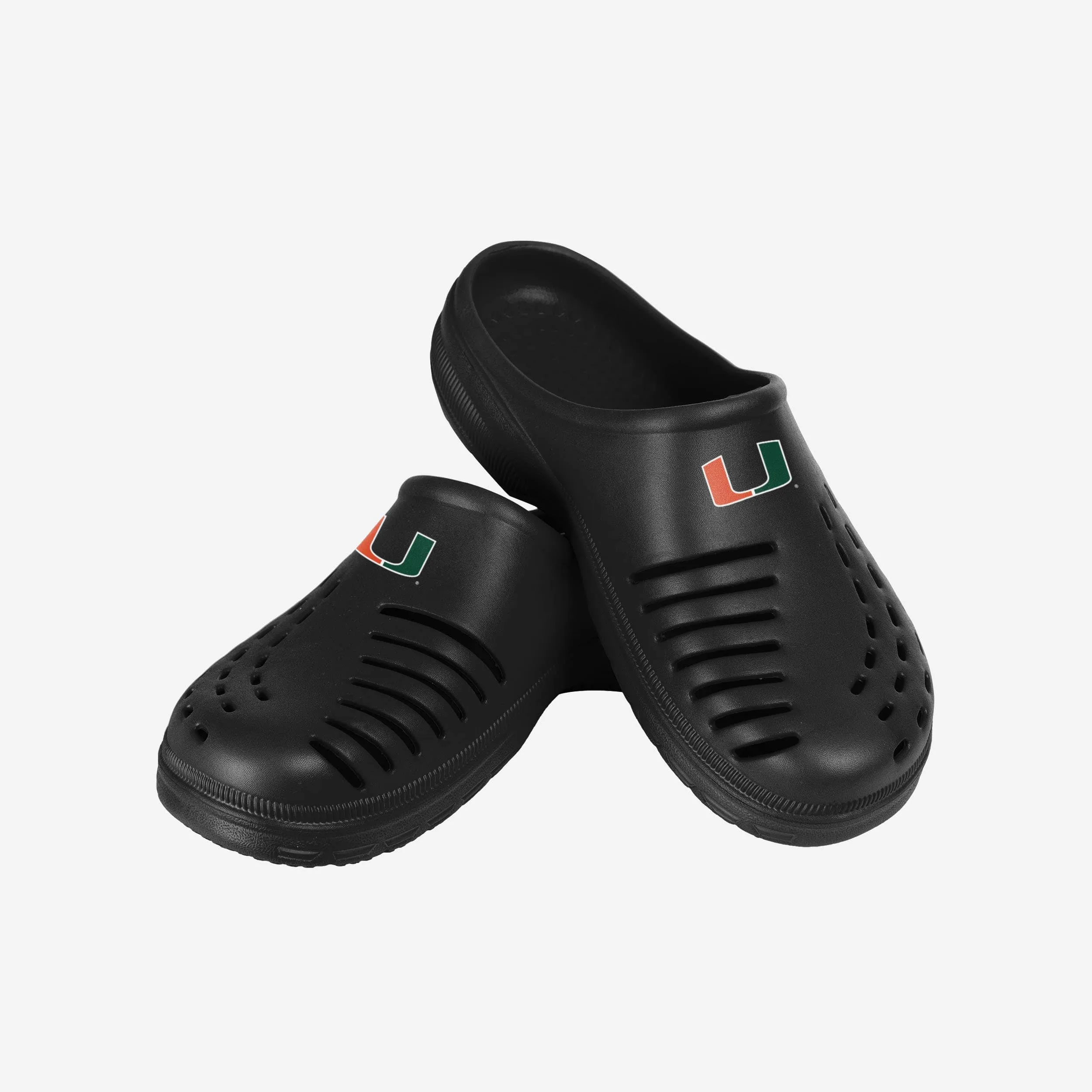 Miami Hurricanes Womens Solid Clog
