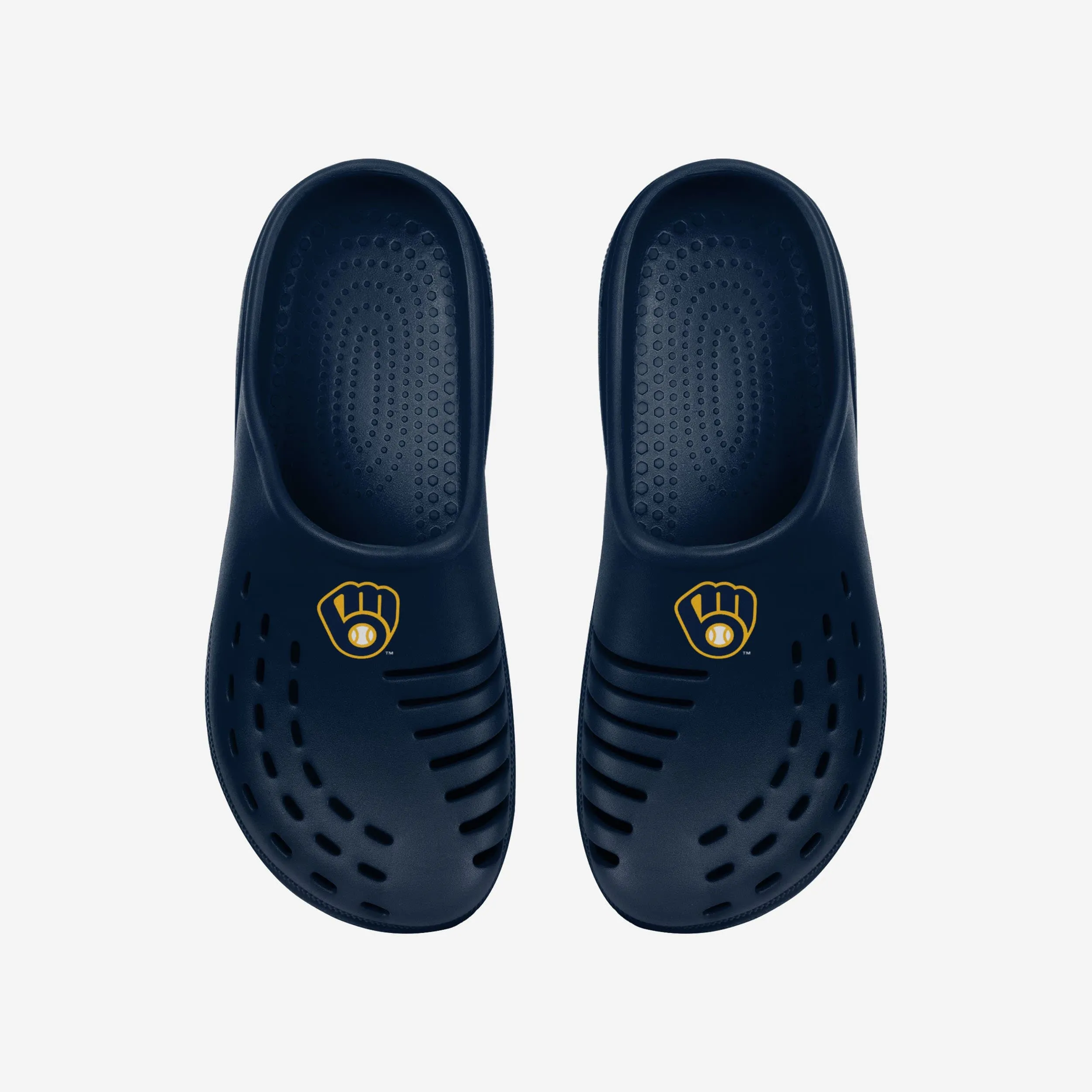 Milwaukee Brewers Mens Solid Clog