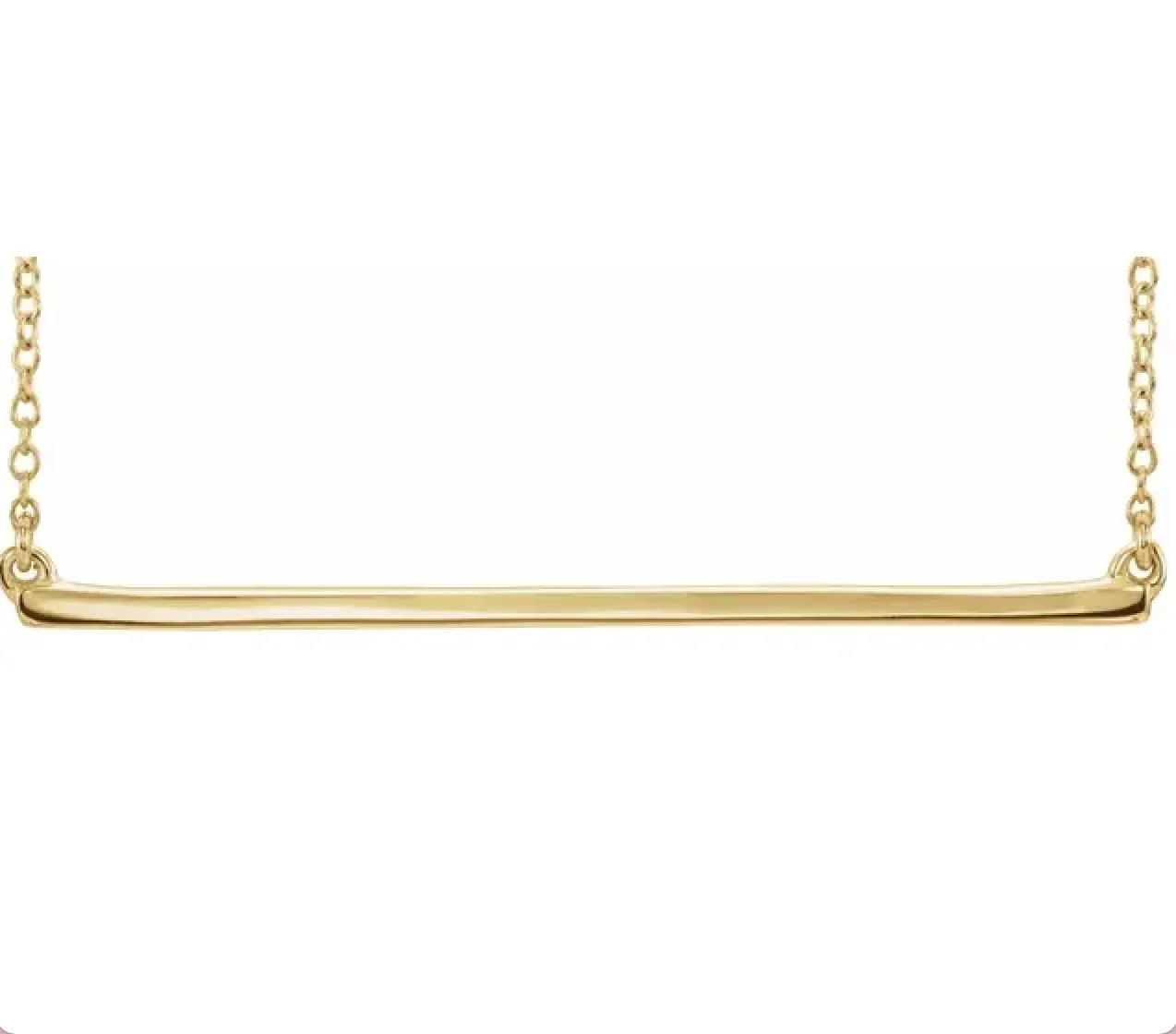 Modern Bar Necklace