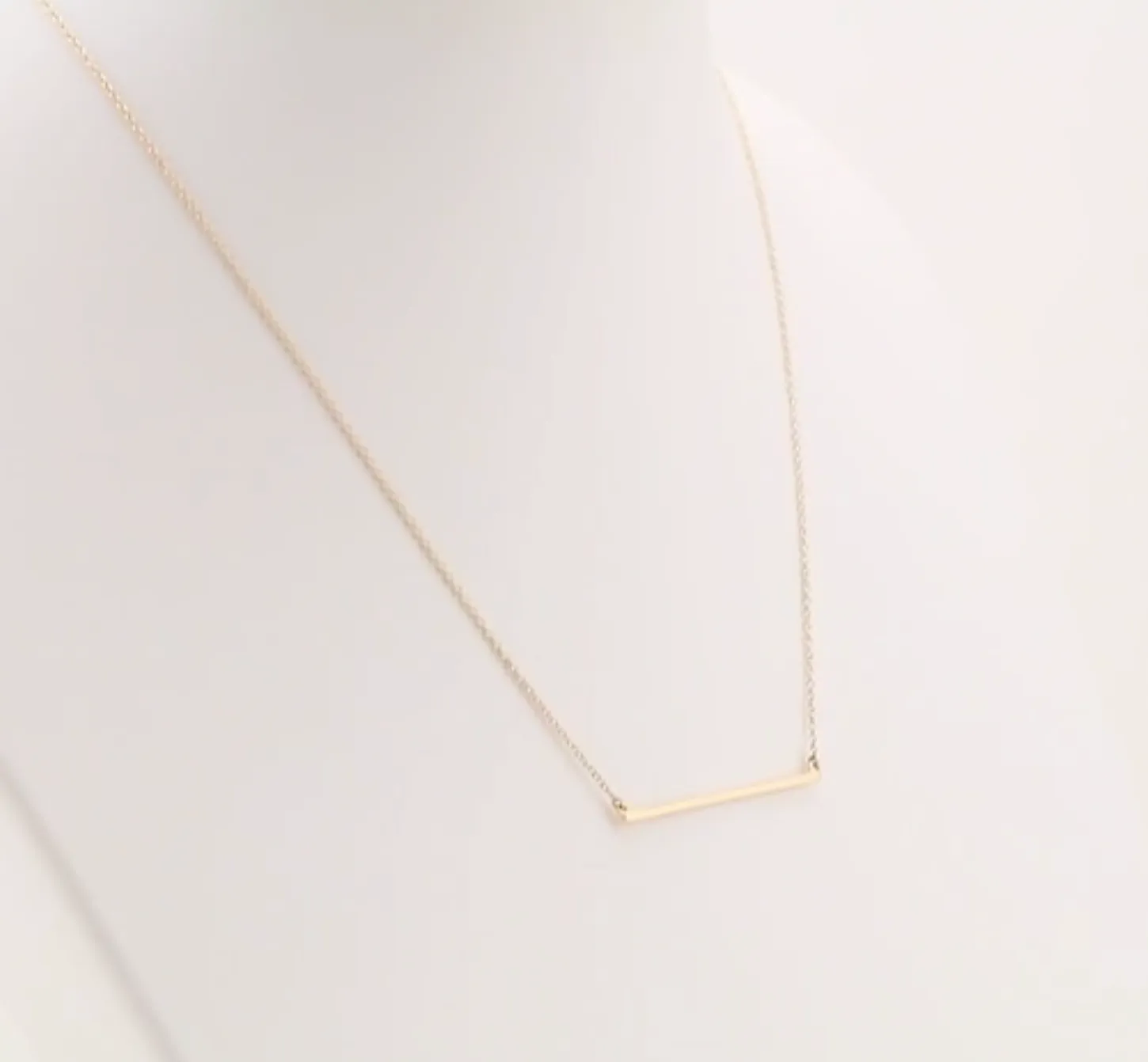 Modern Bar Necklace