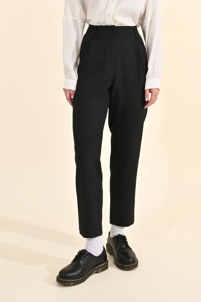 Molly Bracken Woven Pants - Black