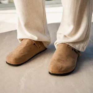 Money Suede Clogs Men Summer Slip On