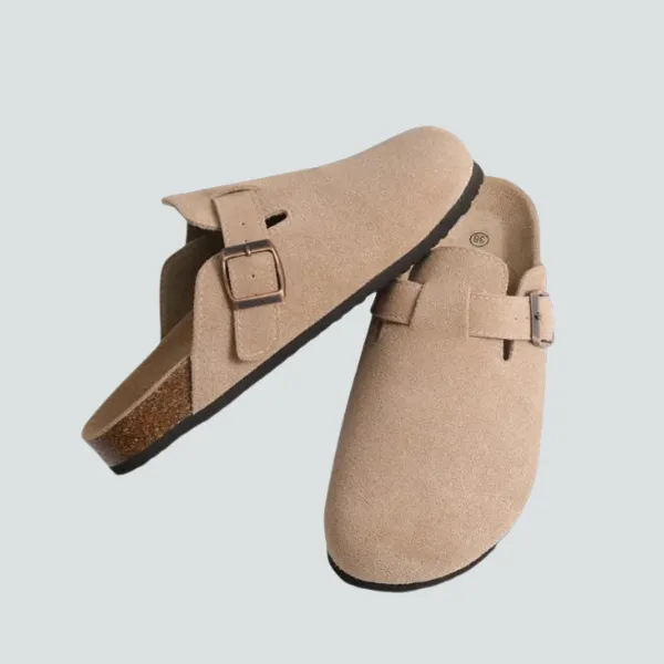 Money Suede Clogs Men Summer Slip On