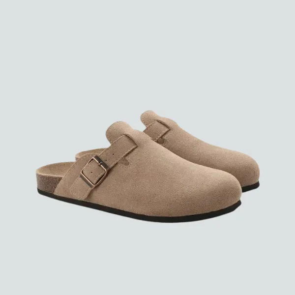 Money Suede Clogs Men Summer Slip On