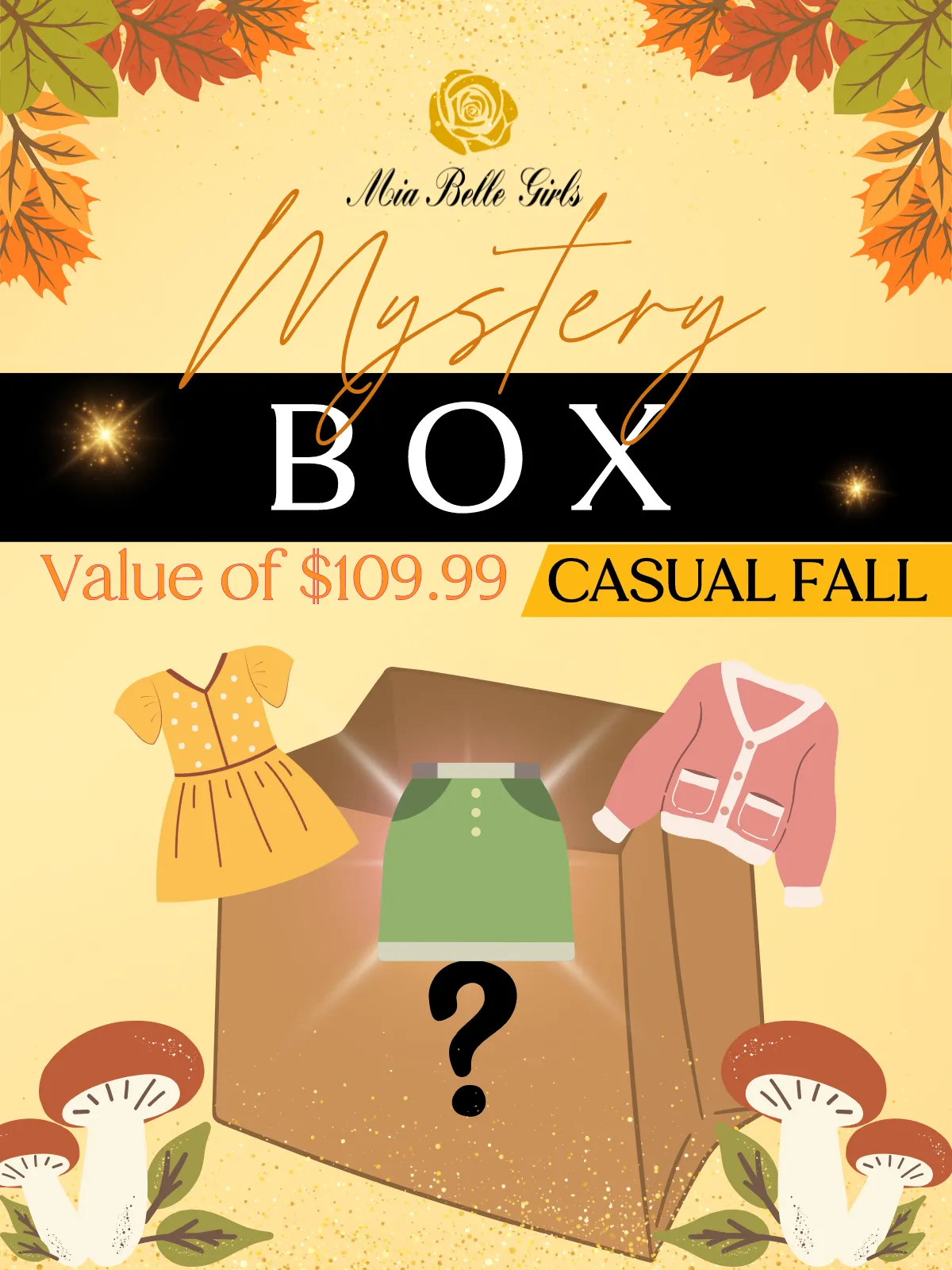 Mystery Box - 3 Casual Fall Items