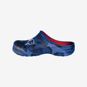 New England Patriots Tonal Camo Clog