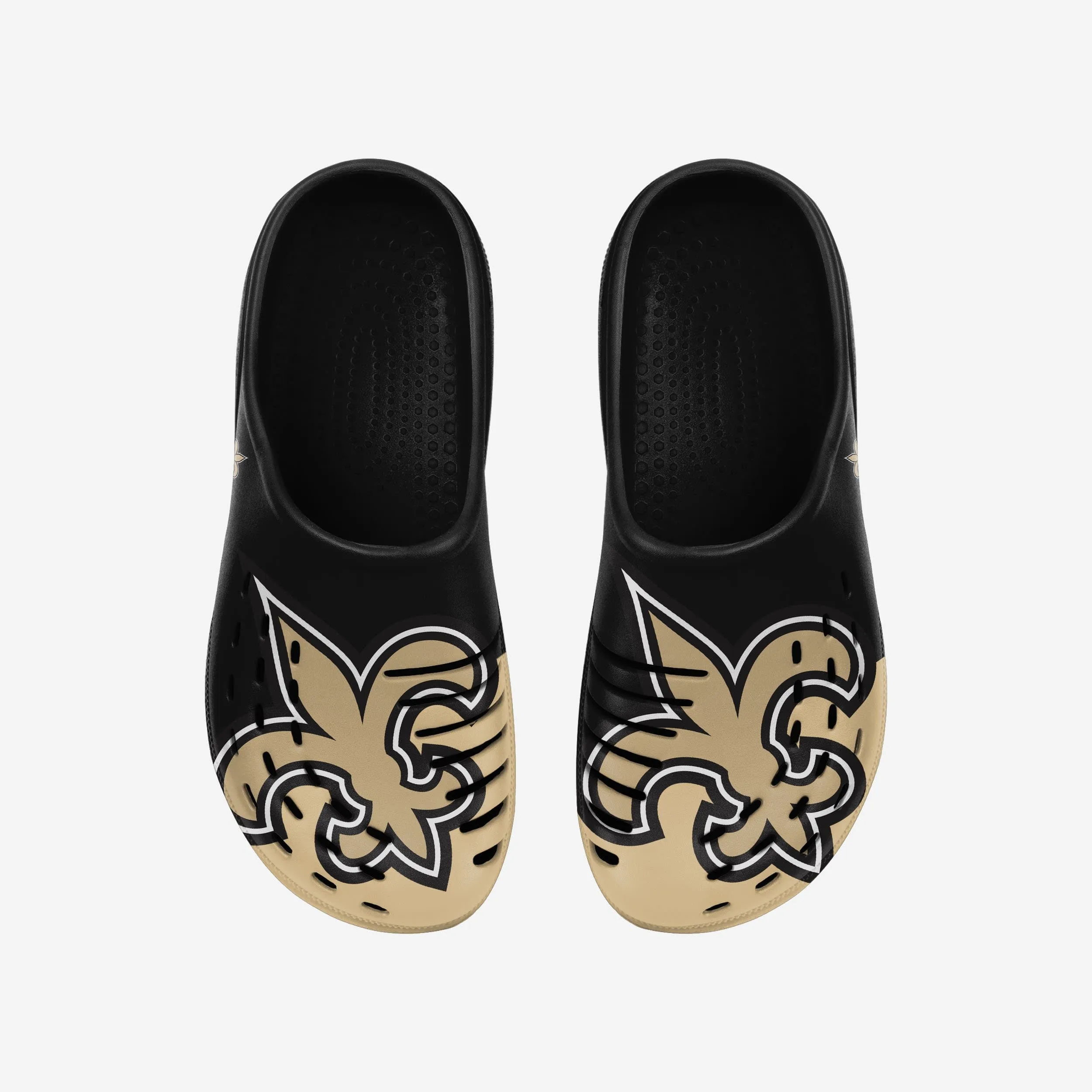 New Orleans Saints Colorblock Big Logo Clog