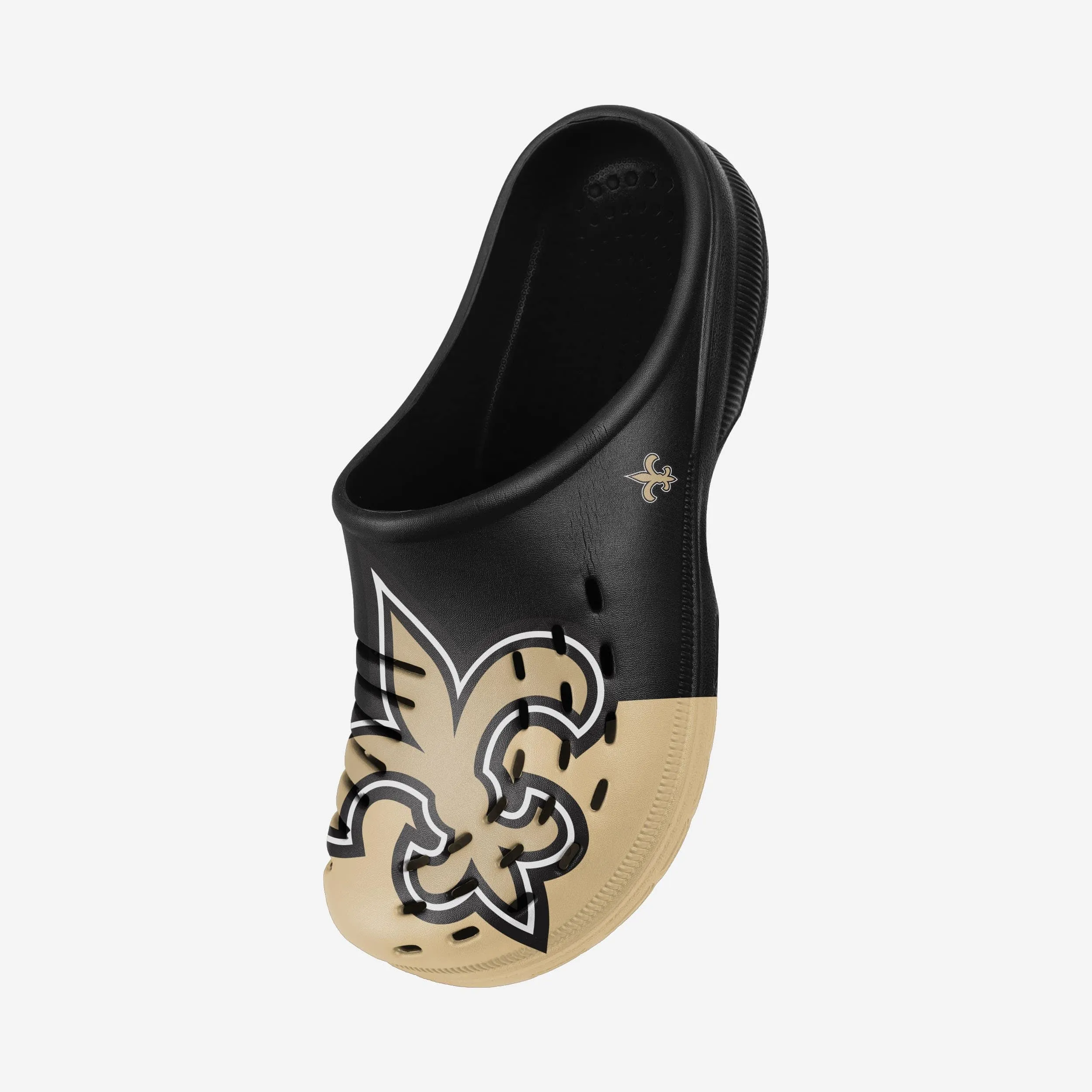 New Orleans Saints Colorblock Big Logo Clog