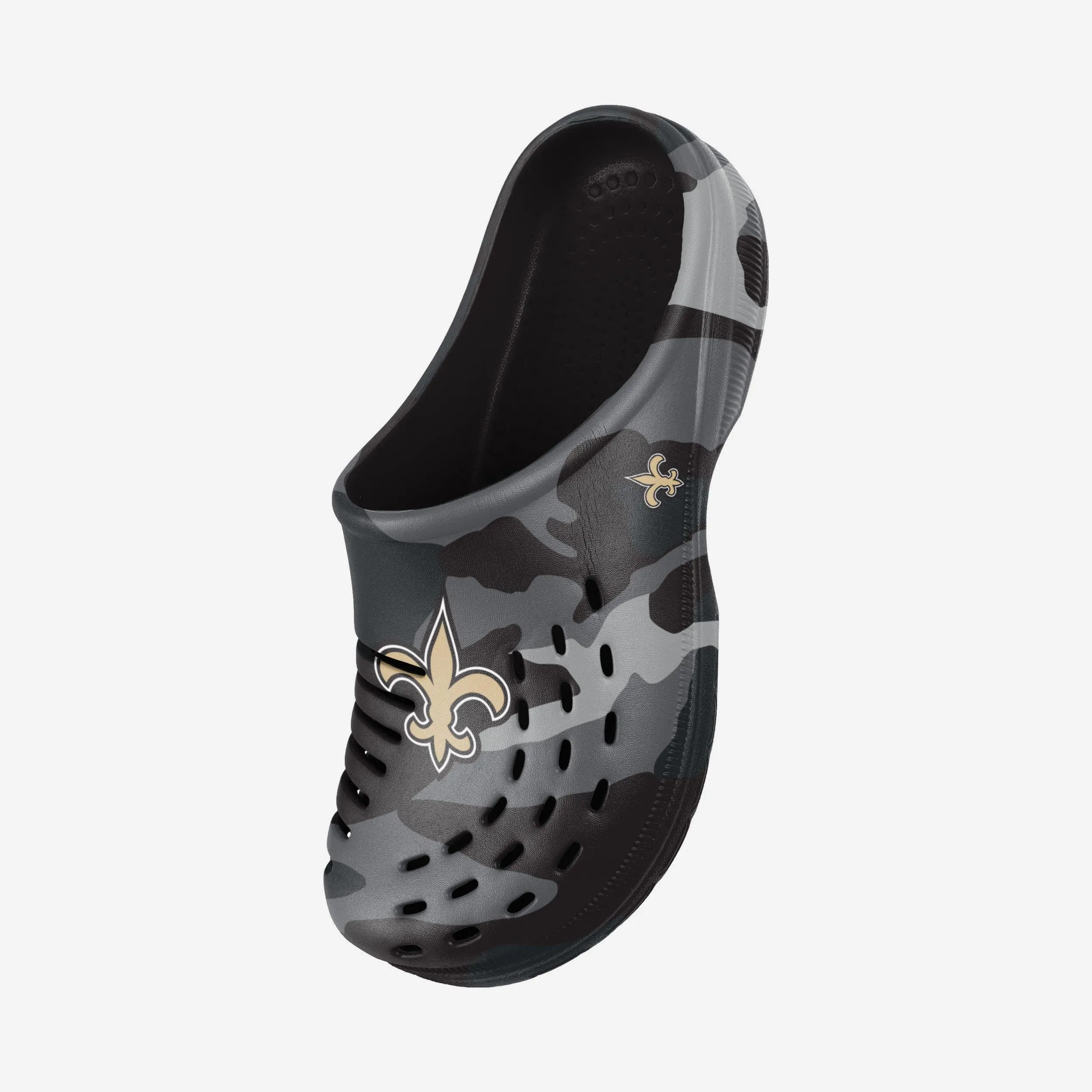 New Orleans Saints Tonal Camo Clog
