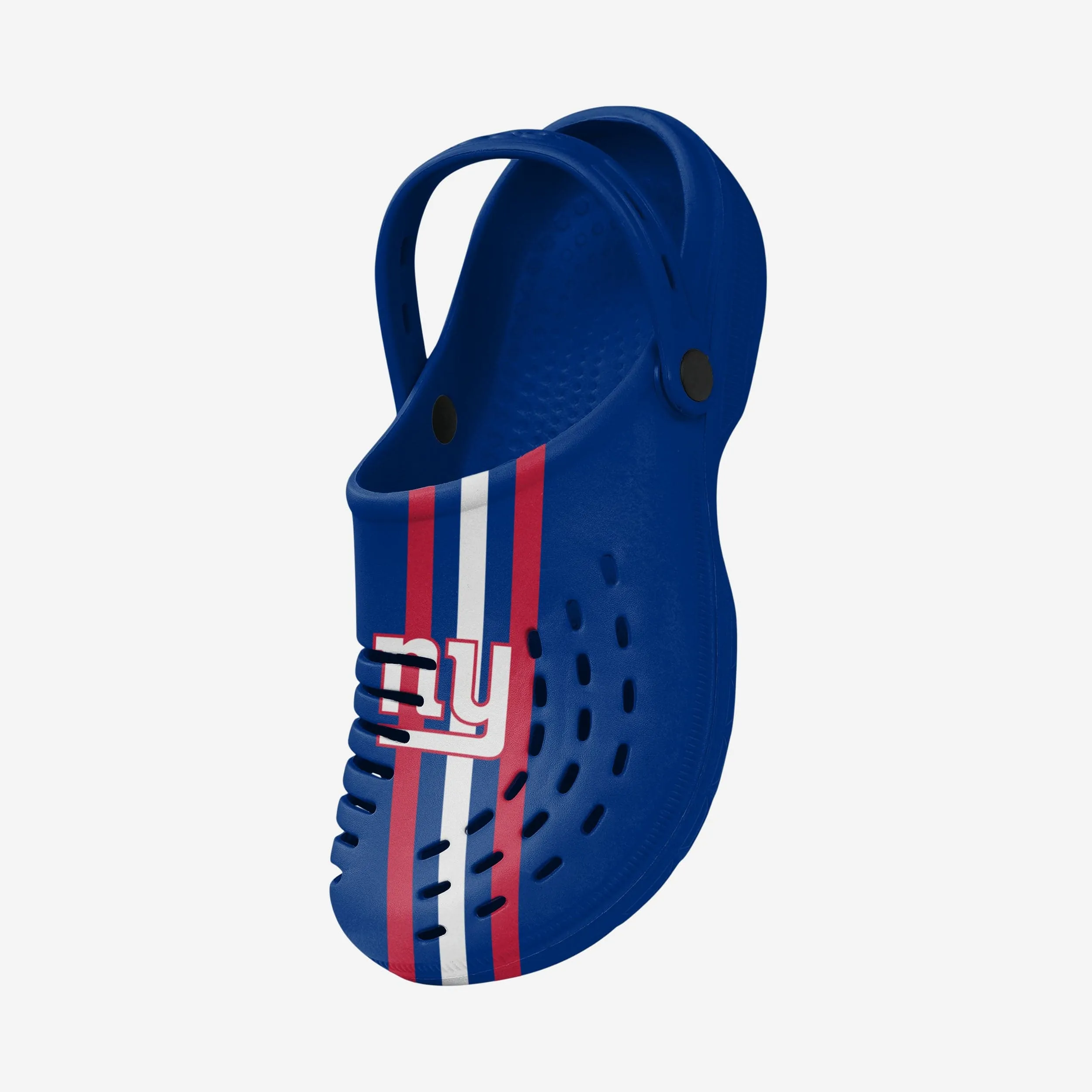 New York Giants Team Stripe Clog With Strap