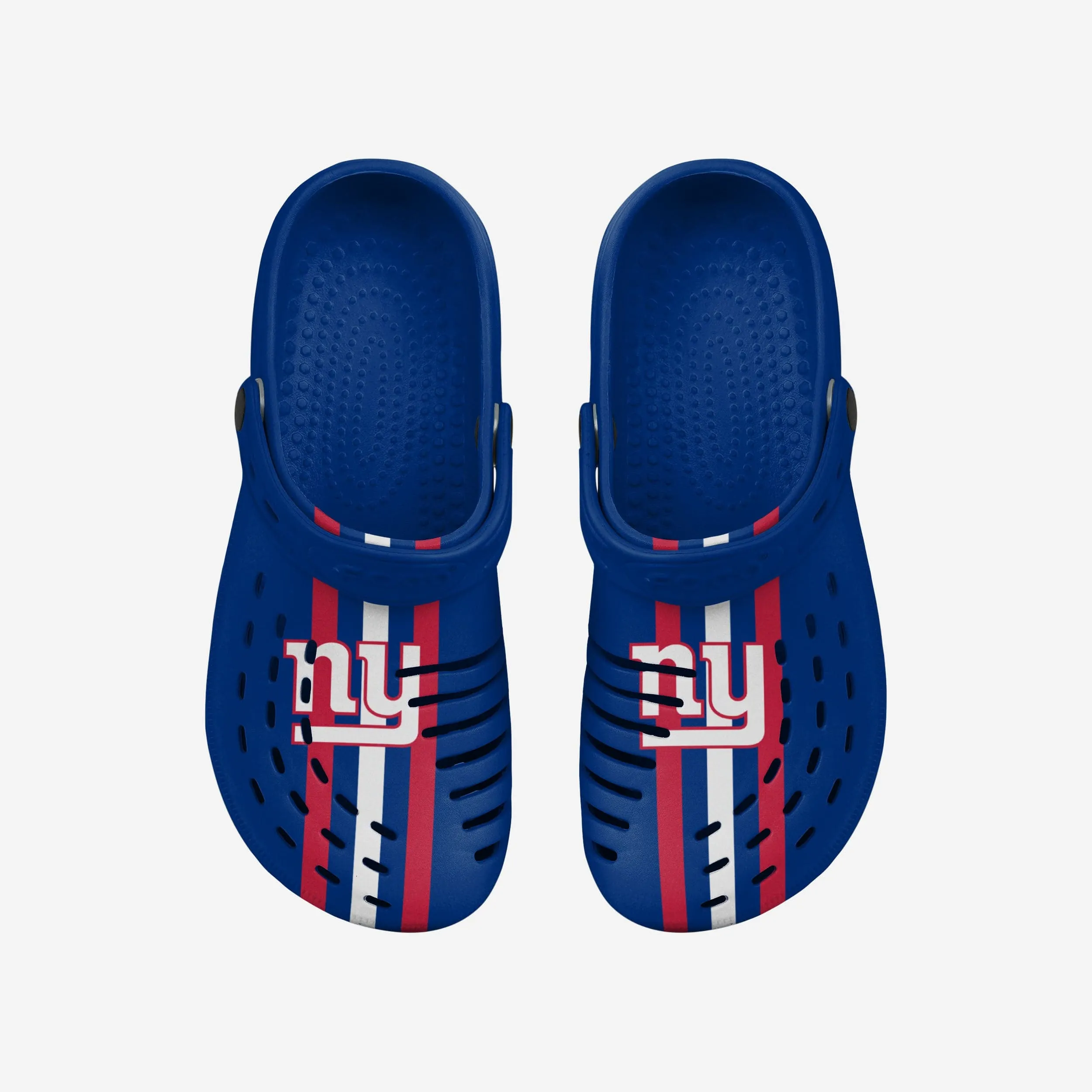 New York Giants Team Stripe Clog With Strap