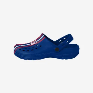 New York Giants Team Stripe Clog With Strap