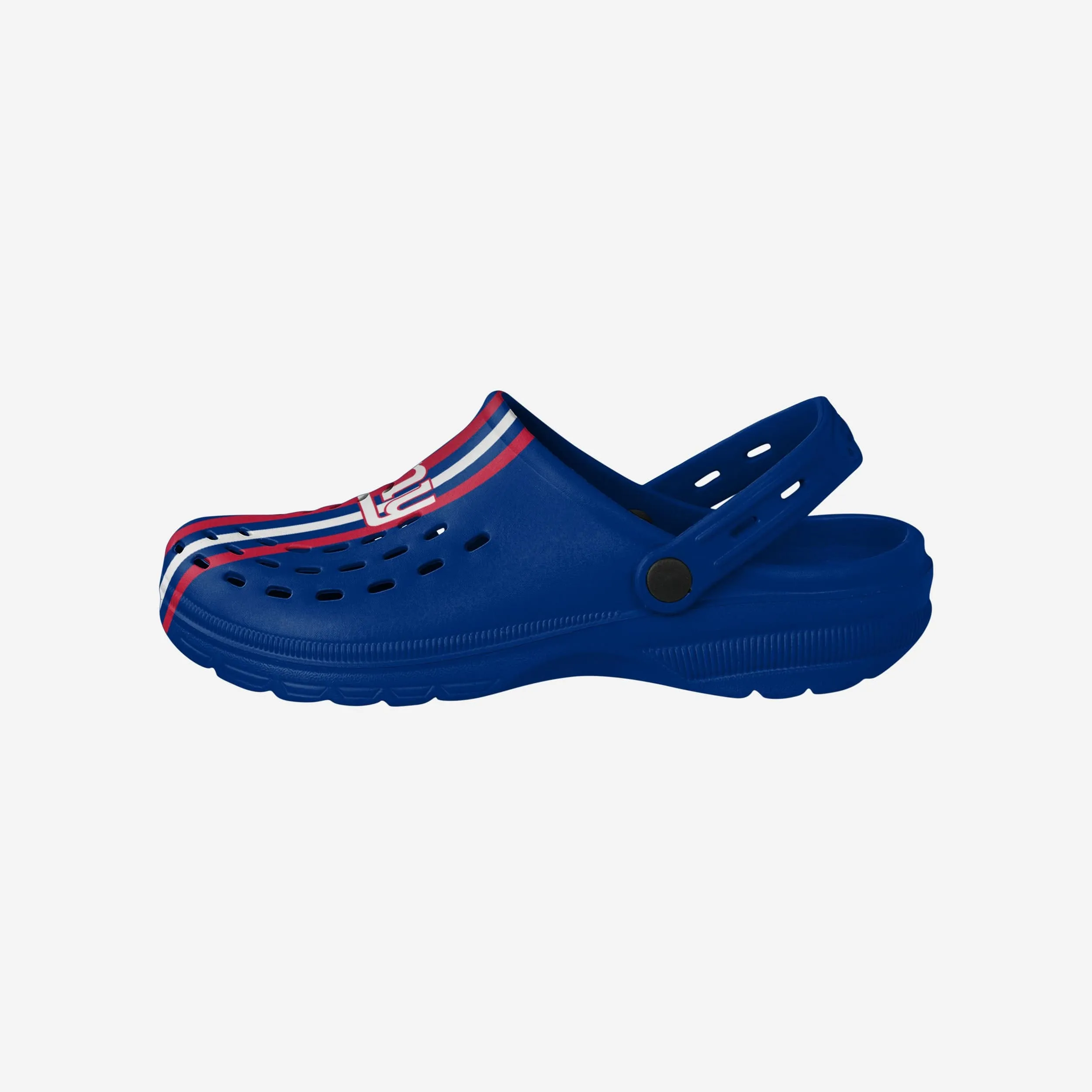 New York Giants Team Stripe Clog With Strap