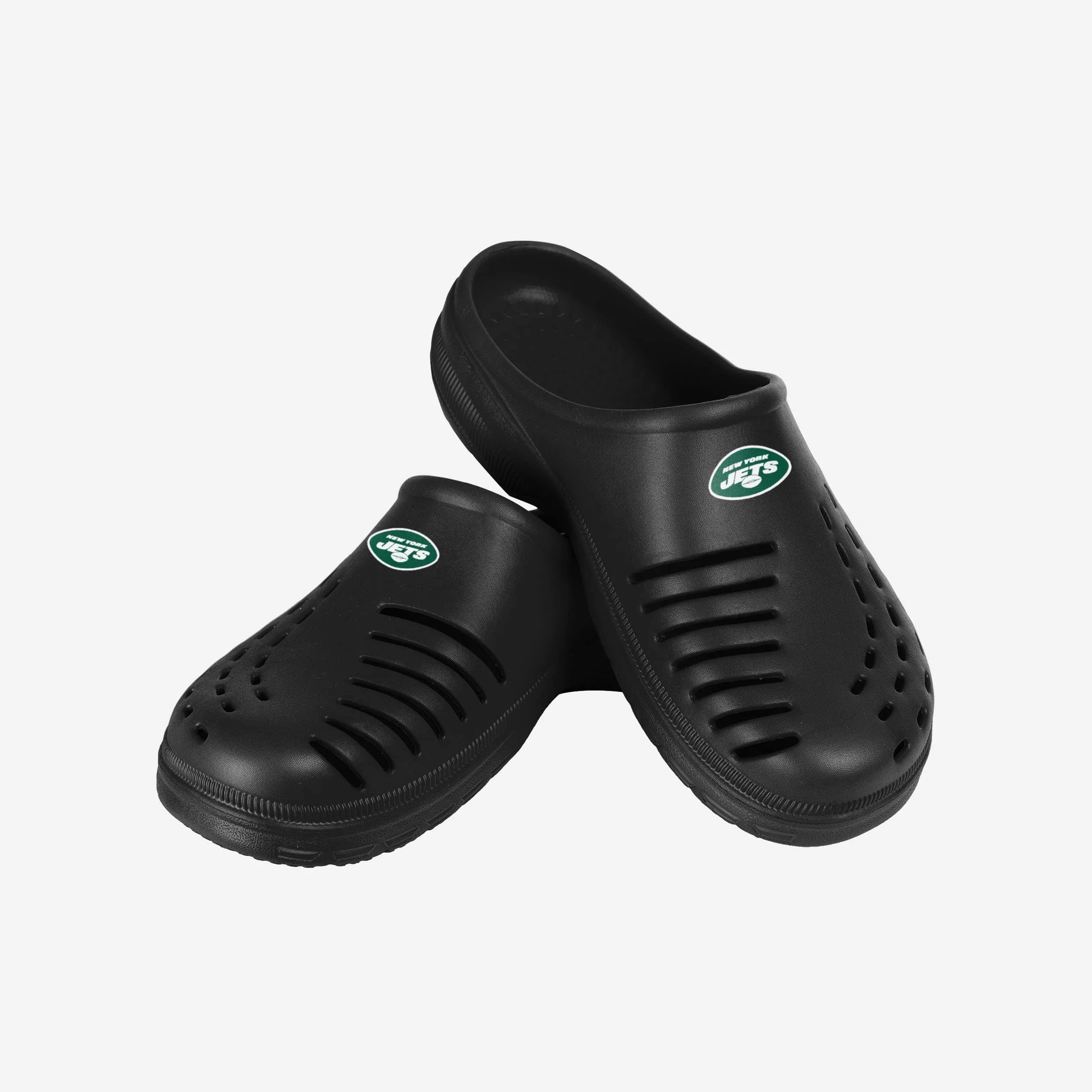 New York Jets Mens Solid Clog