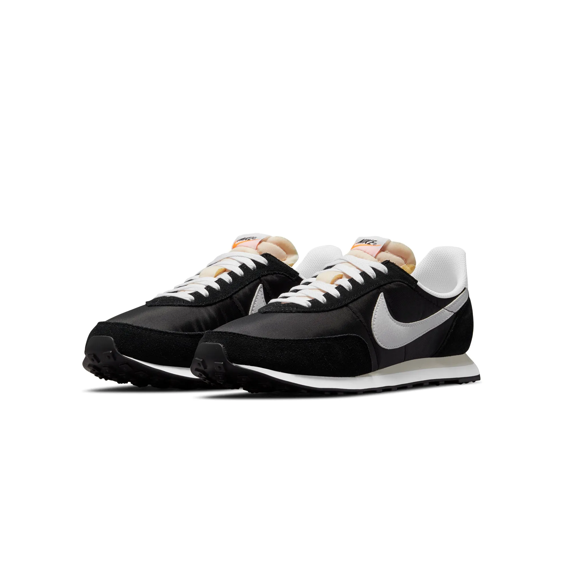 Nike Mens Waffle Trainer 2 Shoes 'Black/White'