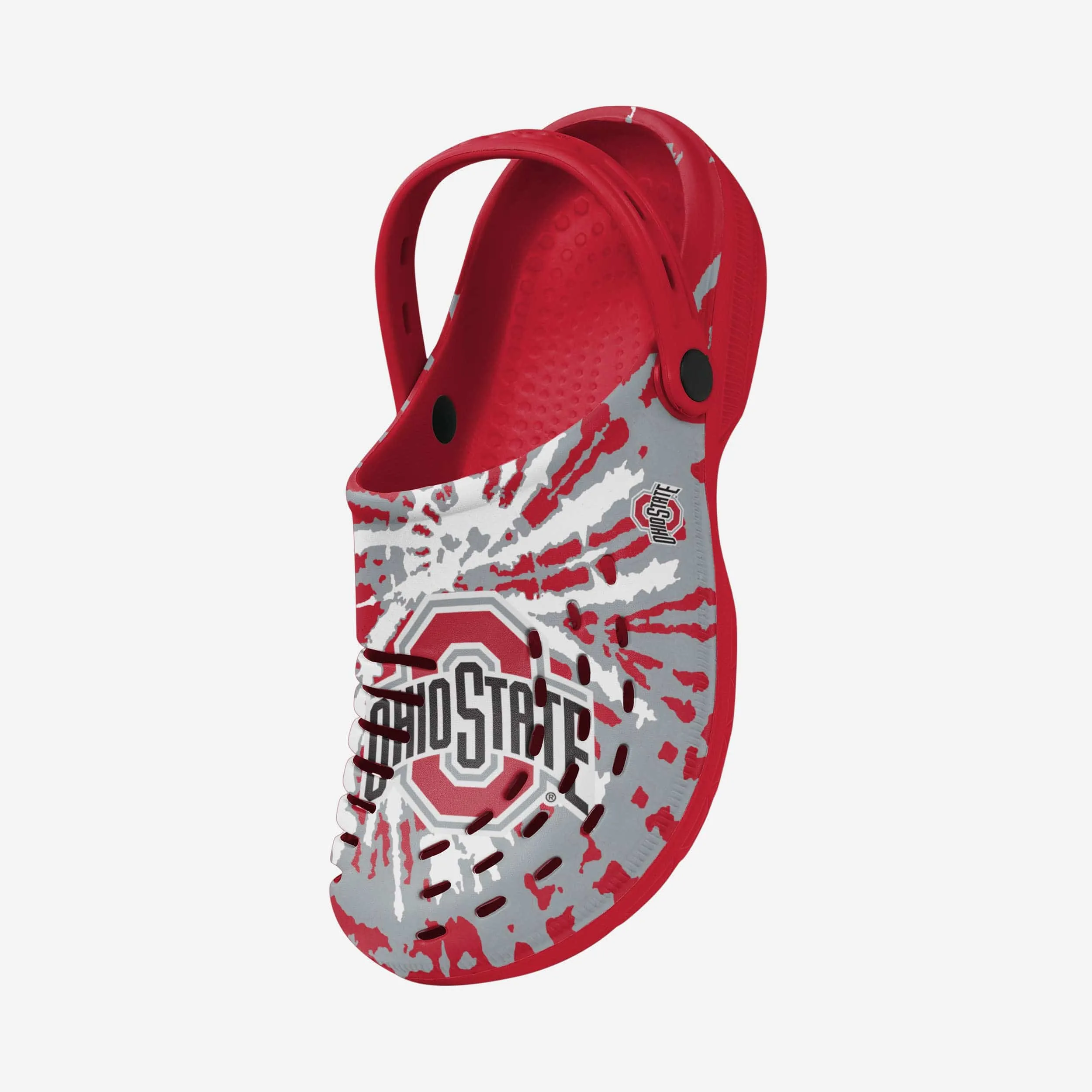 Ohio State Buckeyes Tie-Dye Clog With Strap